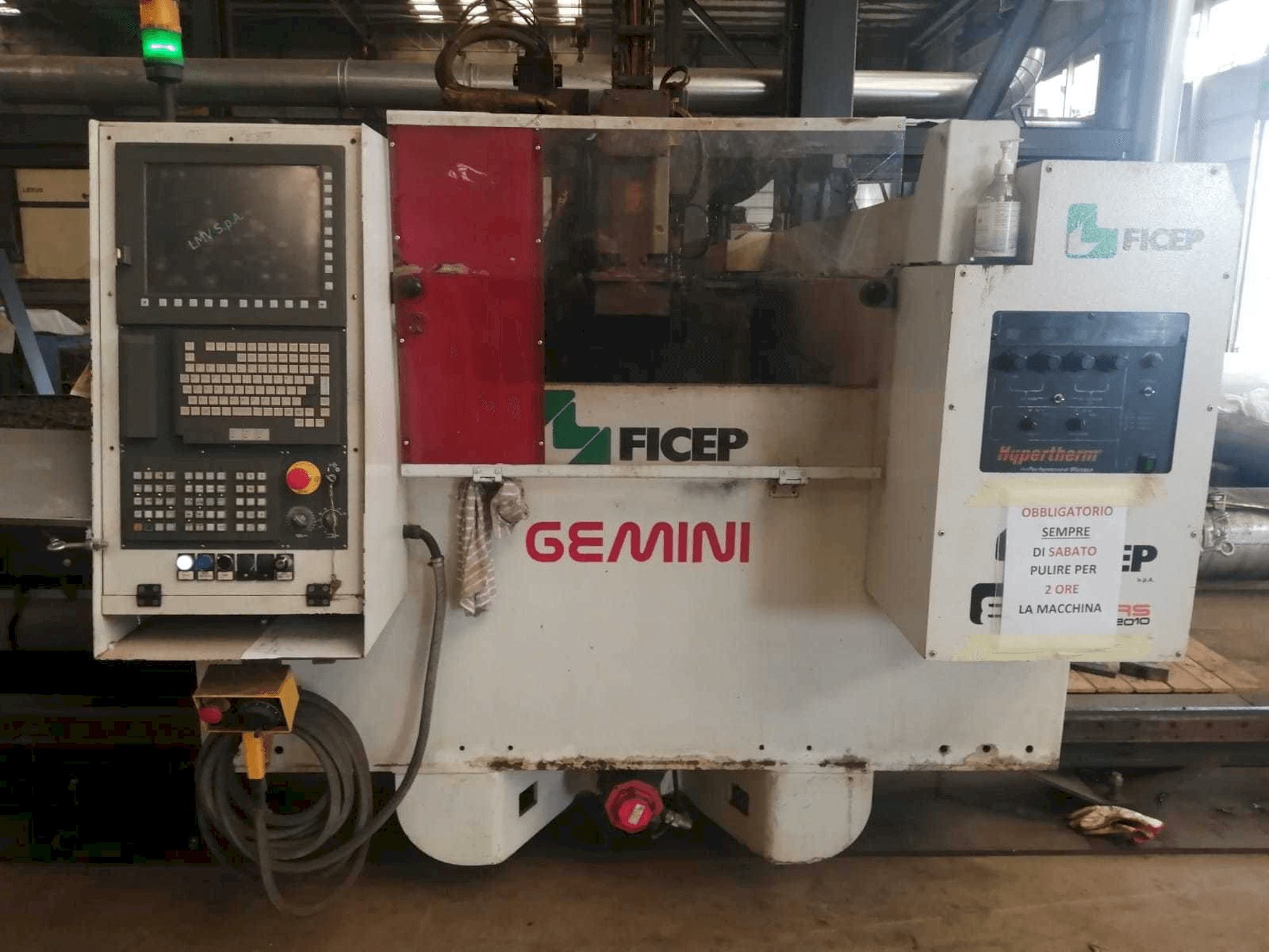 Prikaz stroja FICEP GEMINI G32 sprijeda