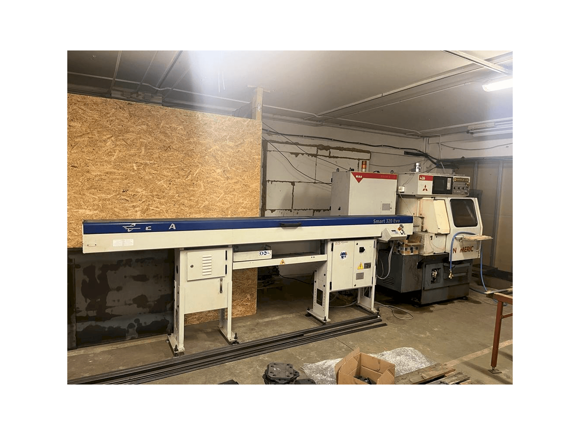 Prikaz stroja KOVOSVIT MAS Numeric A26 CNC sprijeda