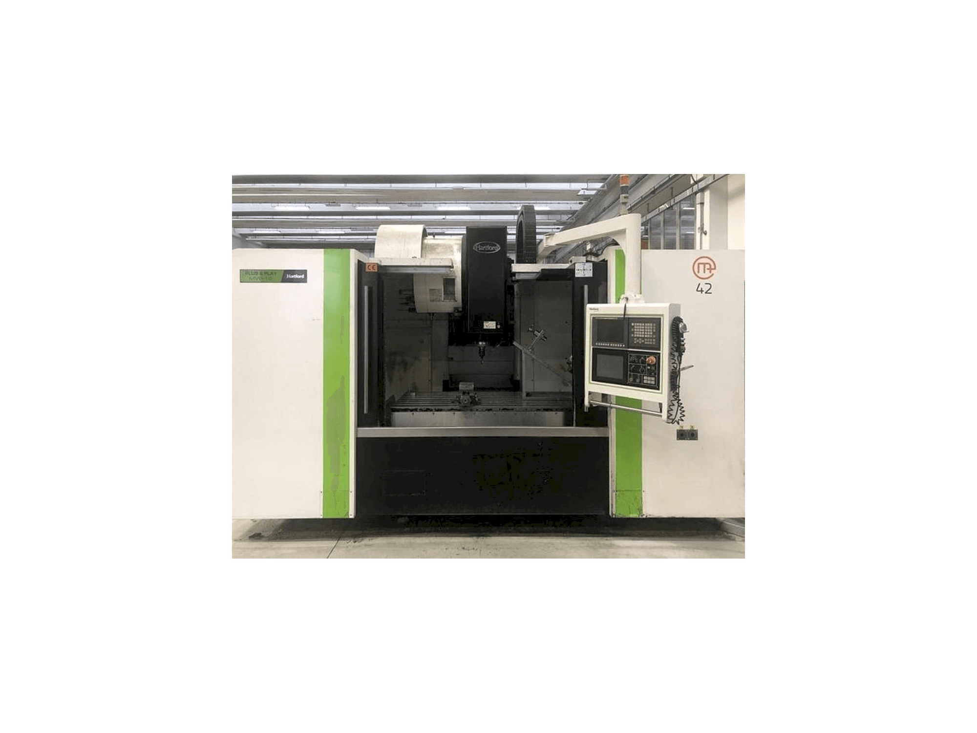 Prikaz stroja Hartford MVP16 sprijeda