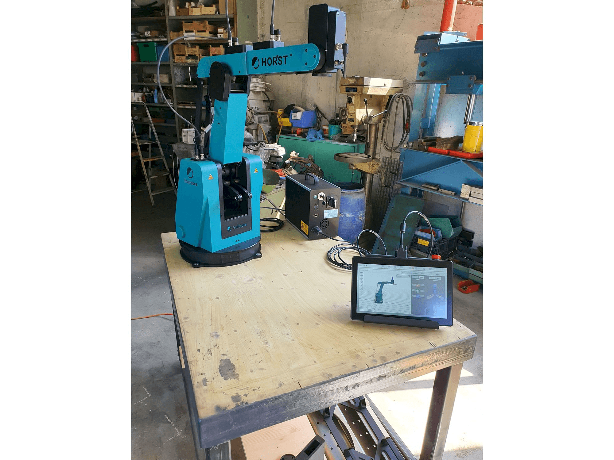 Prikaz stroja Fruitcore Horst 900 sprijeda
