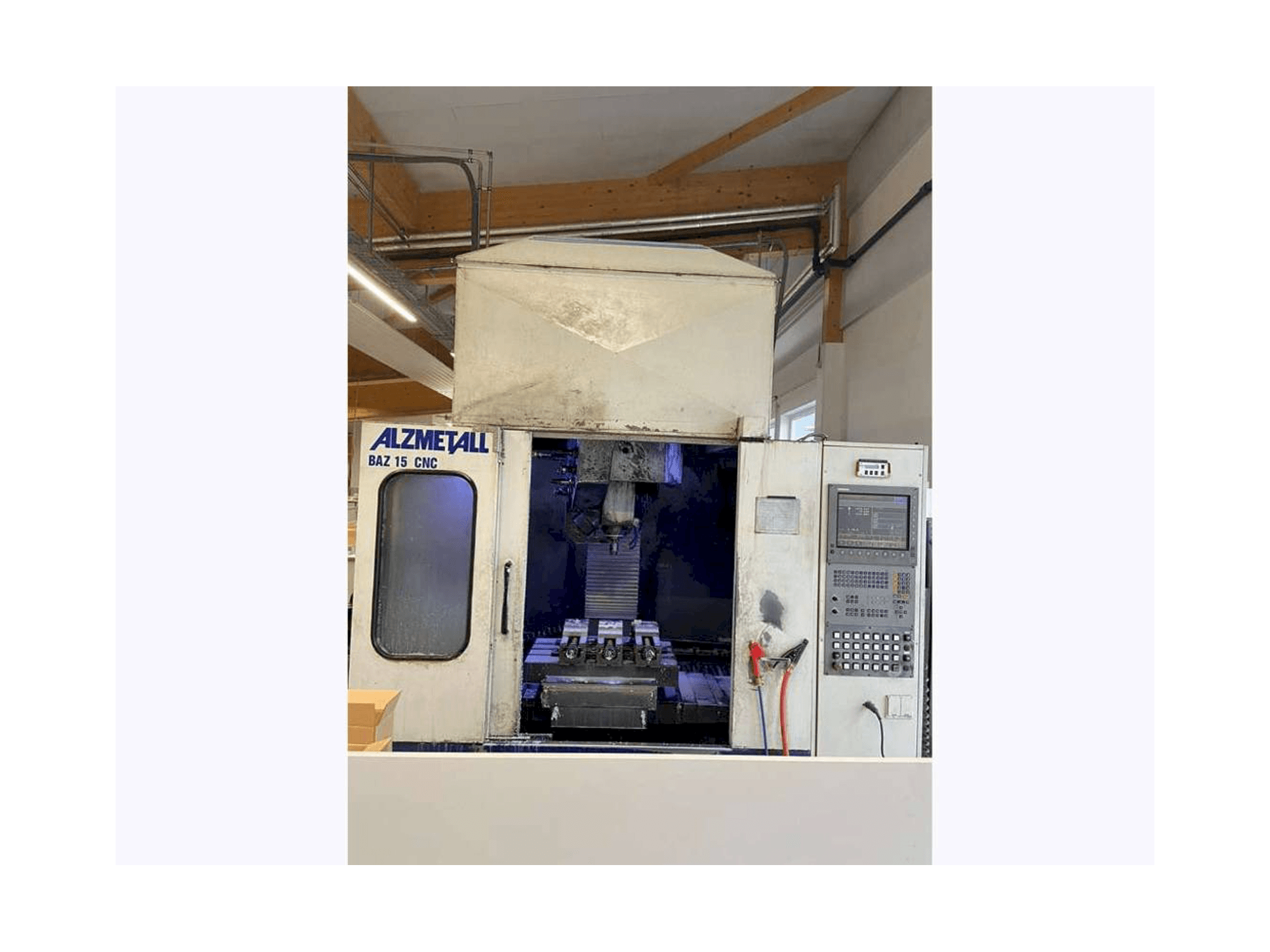 Prikaz stroja Alzmetall CNC BAZ 15 sprijeda