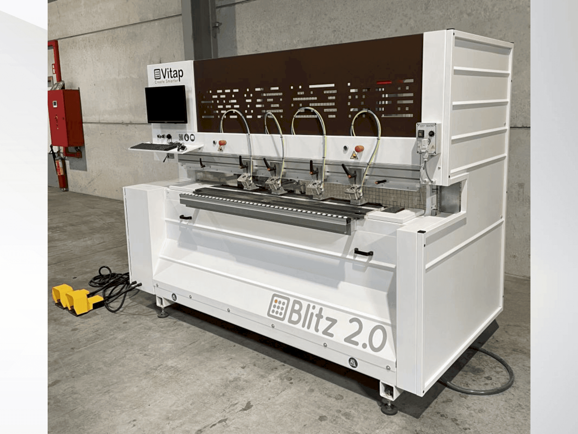 Prikaz stroja VITAP BLITZ 2.0 sprijeda