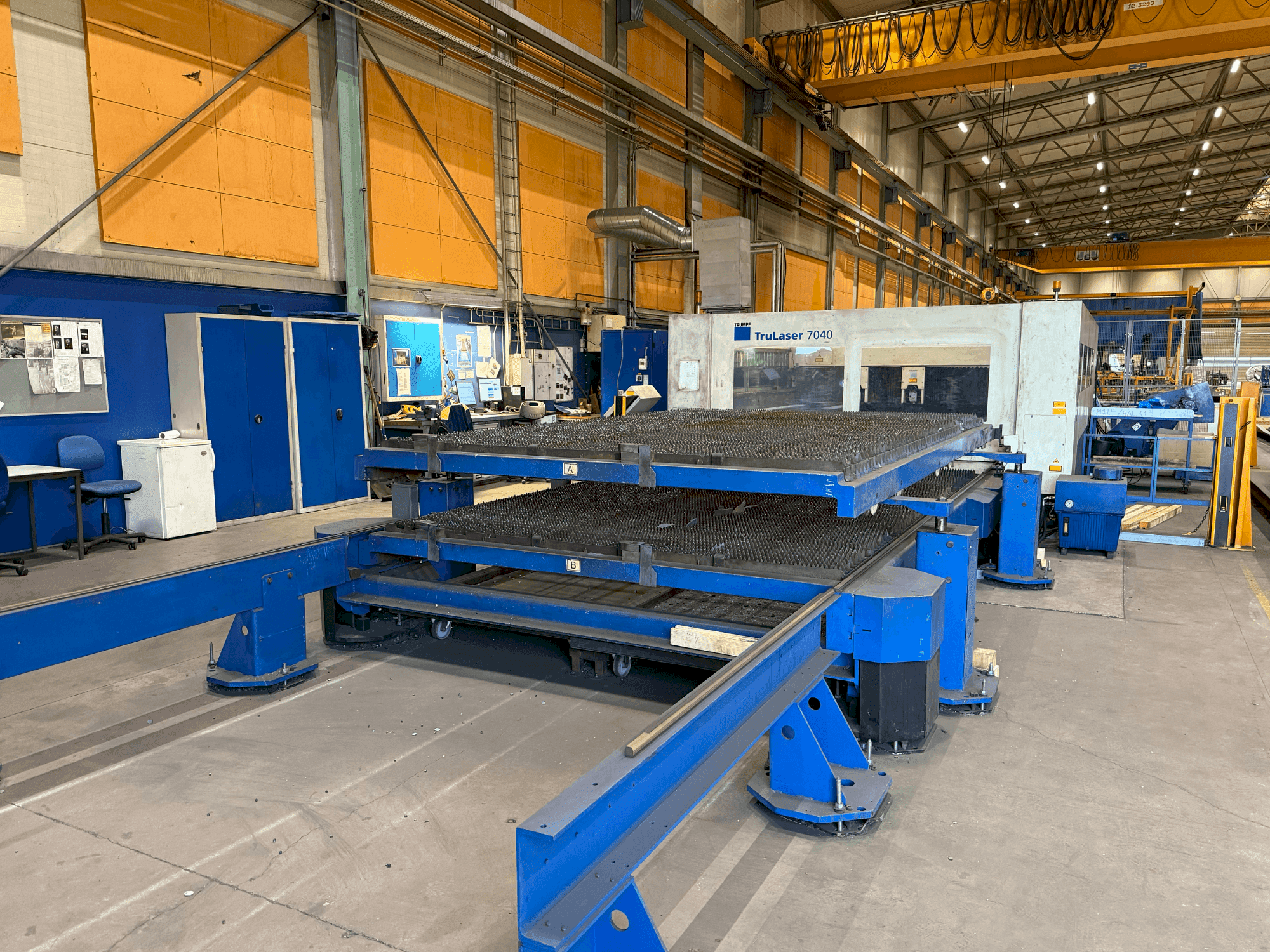 Prikaz stroja TRUMPF Trulaser 7040 sprijeda
