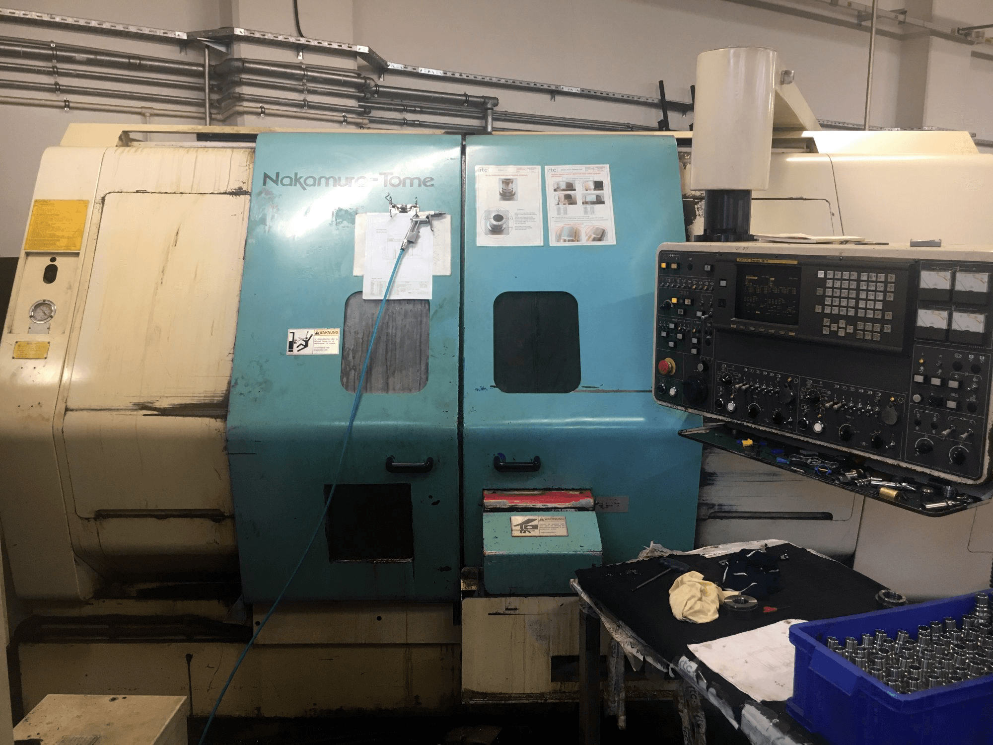 Prikaz stroja NAKAMURA-TOME TW-20 MMY sprijeda