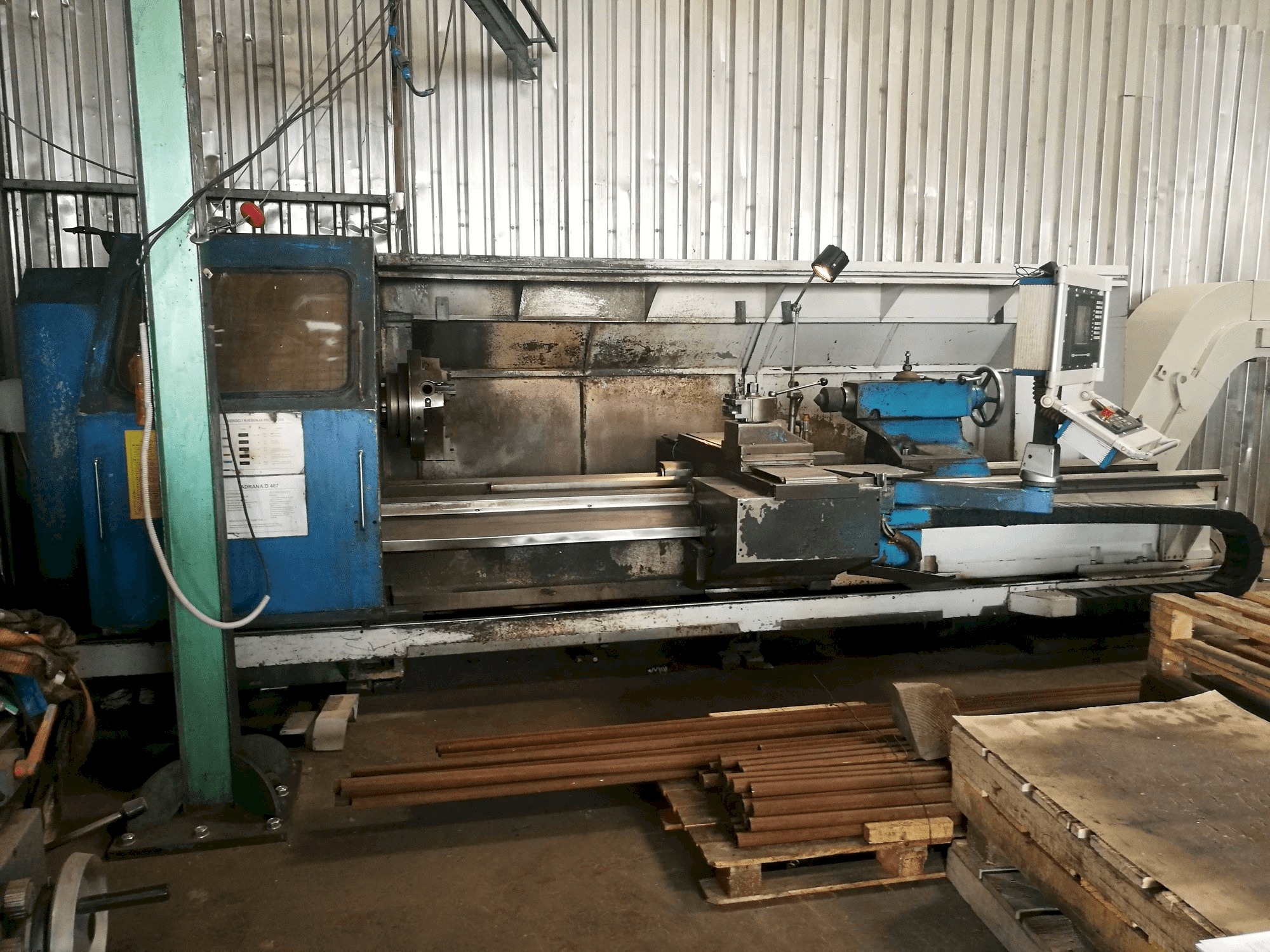 Prikaz lijeve strane stroja Heidenreich & Harbeck Hamburg 840