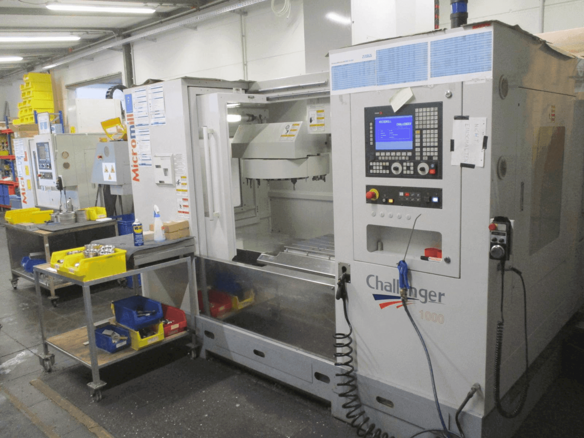 Prikaz stroja BUFFALO Micromill Challenger MM-1000 sprijeda