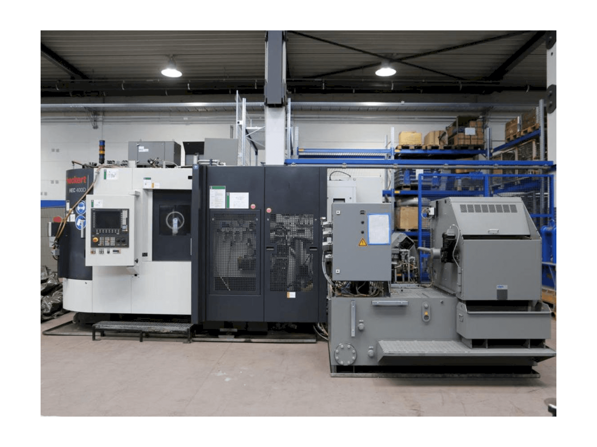 Prikaz stroja Heckert HEC 400D sprijeda