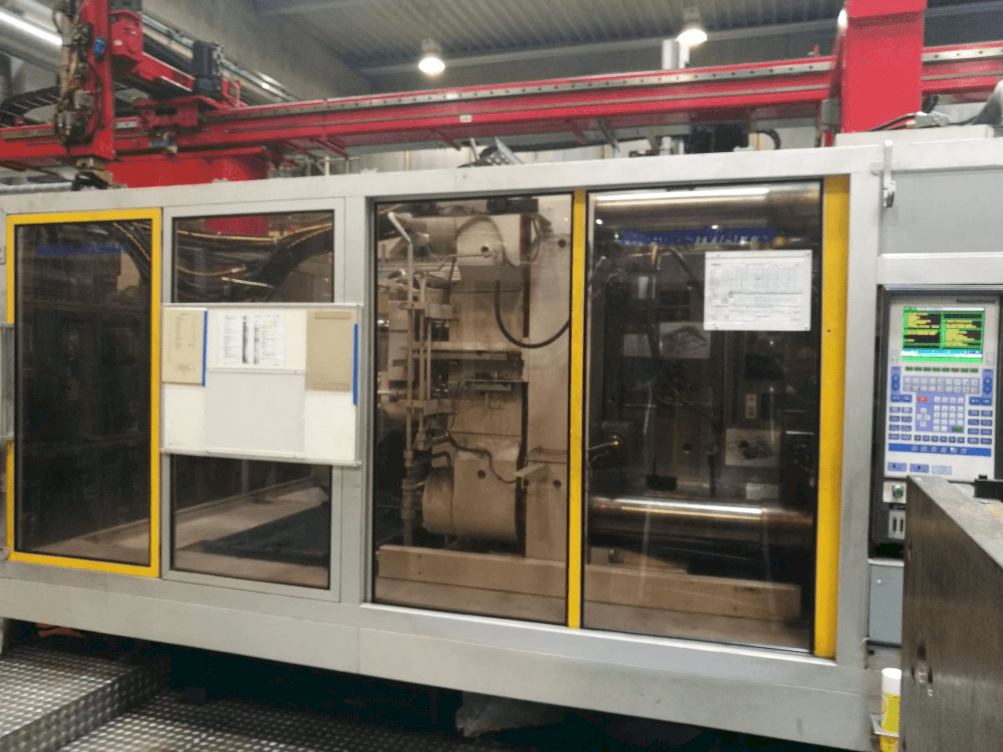 Prikaz stroja Krauss Maffei 800-4350 MC sprijeda