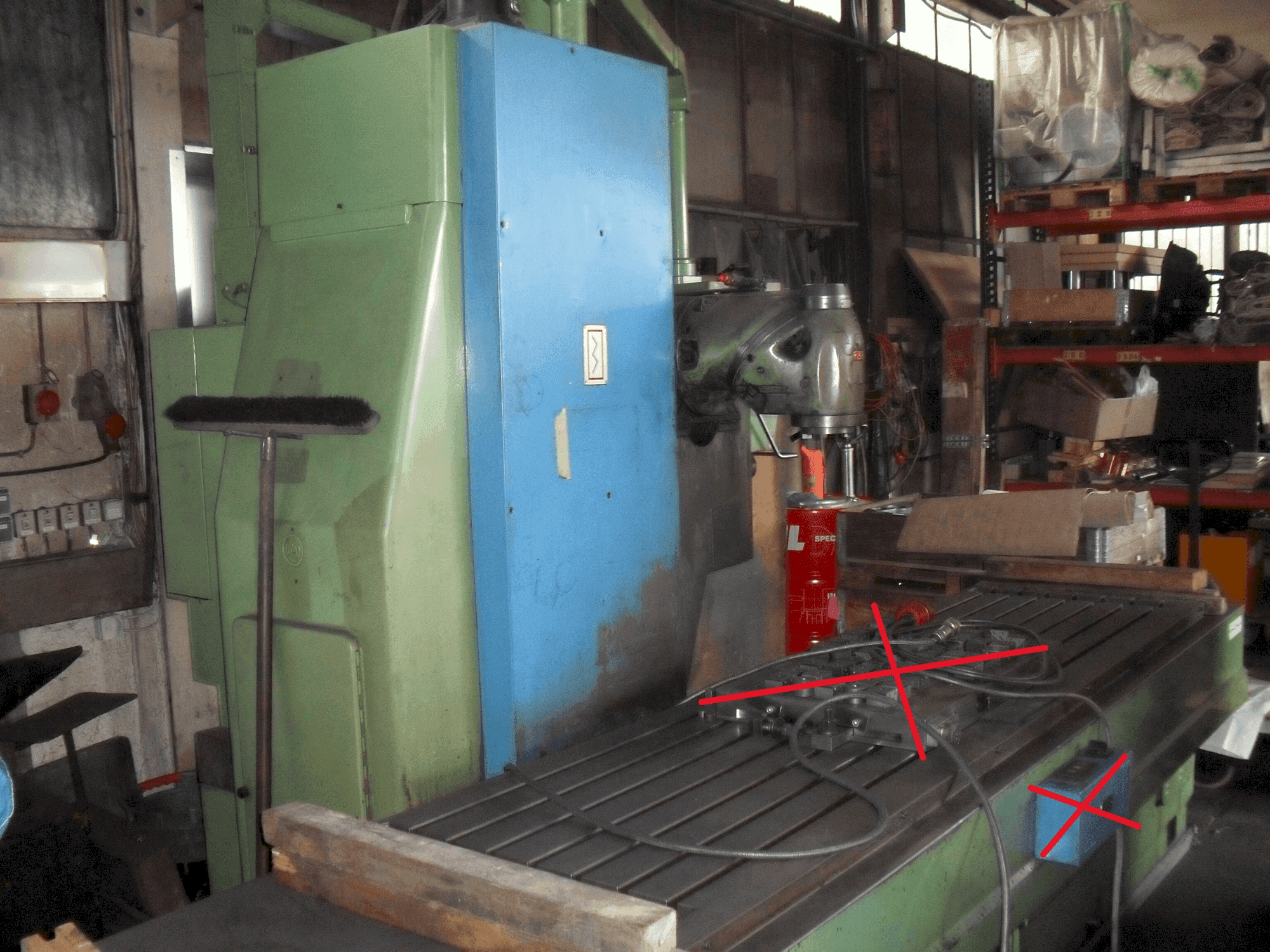 Prikaz stroja SACHMAN RP 3 sprijeda