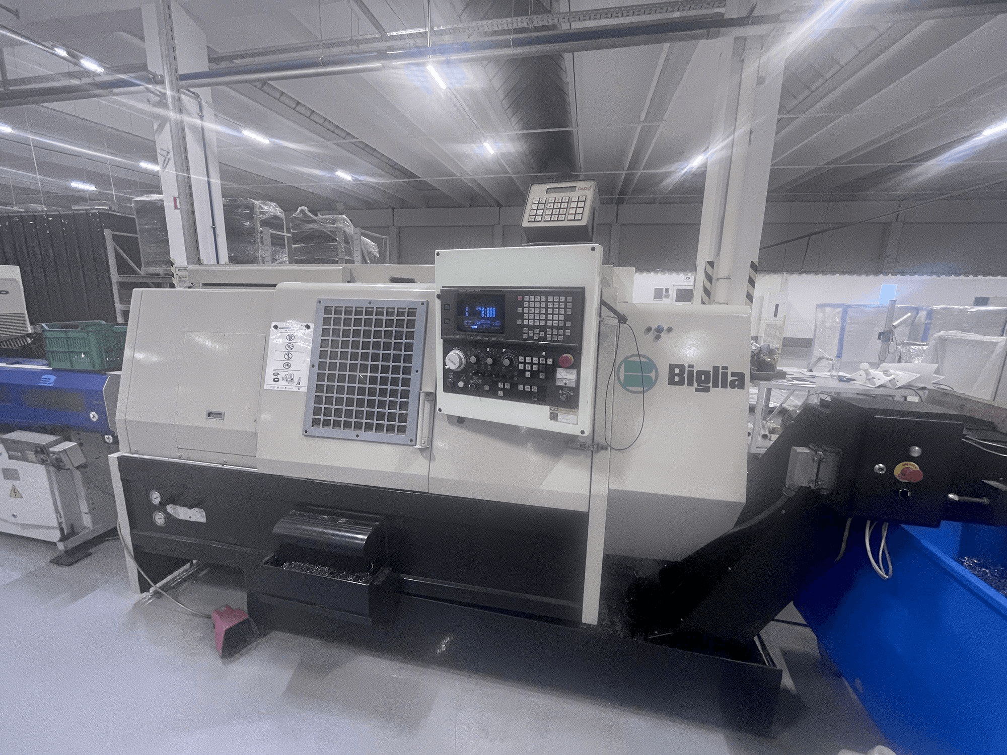 Prikaz stroja Biglia B 501 MB sprijeda