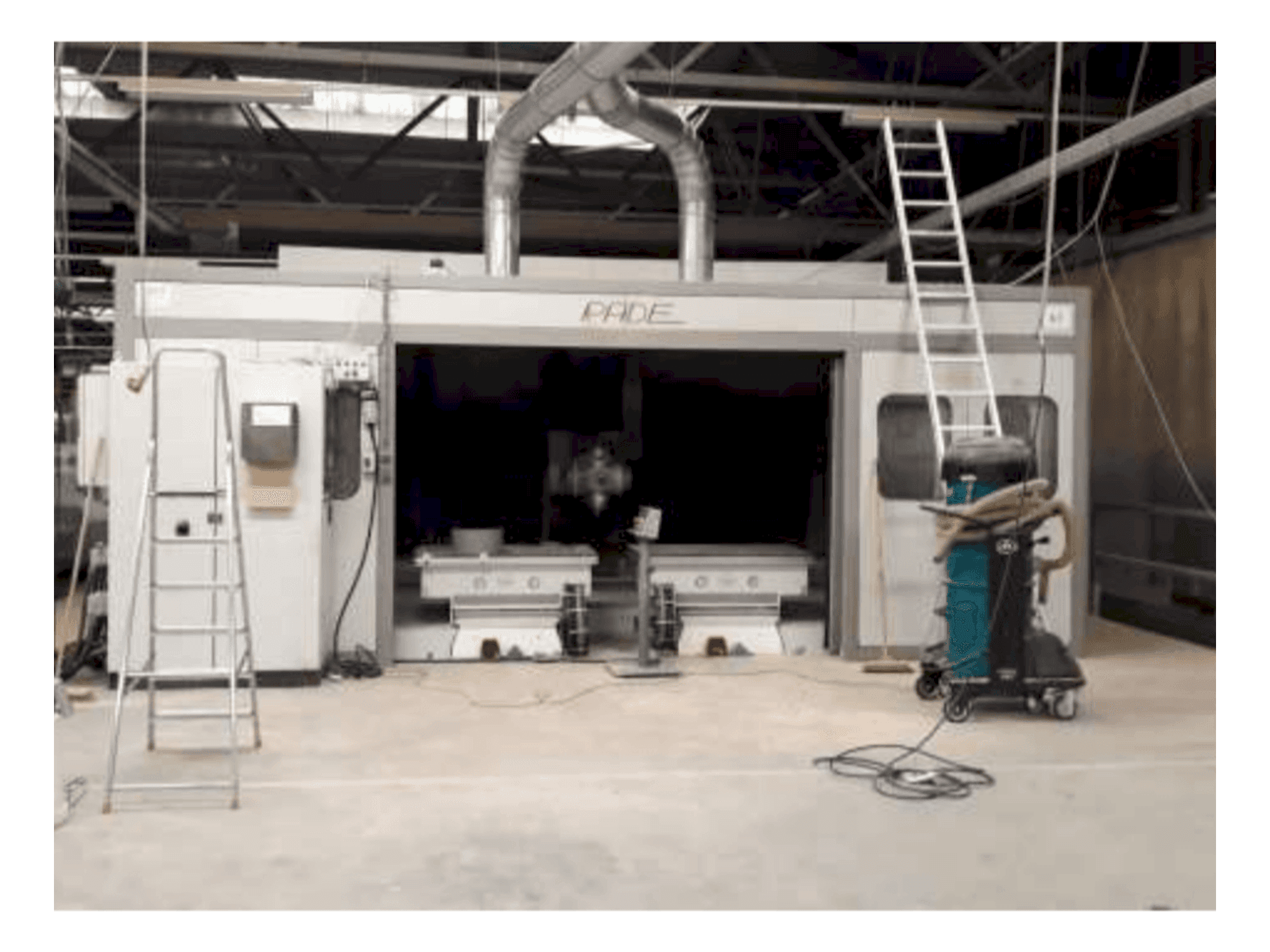 Prikaz stroja PADE UNI 5 concept sprijeda