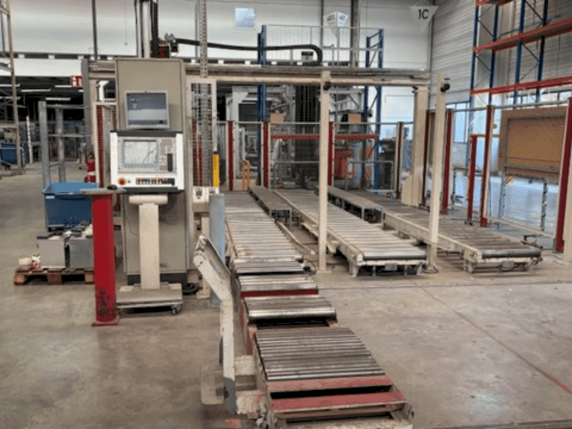 Prikaz stroja LIGMATECH MAW/Nottmeyer, Ligmatech sprijeda