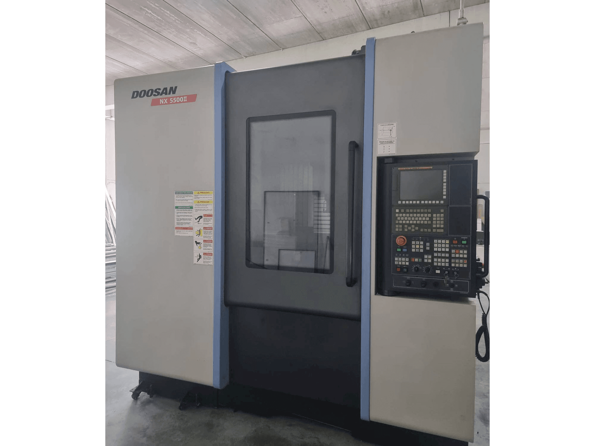 Prikaz stroja Doosan Nx5500 Ii sprijeda