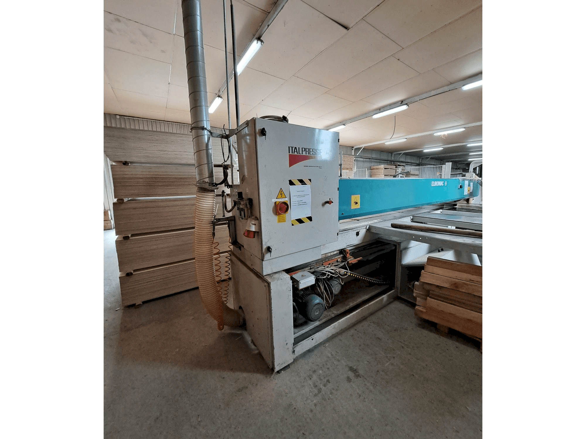 Prikaz stroja Euromac Logica Pinze 4500 sprijeda