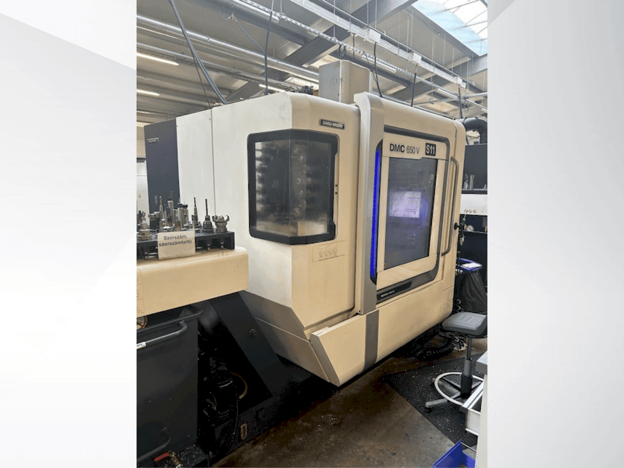 Prikaz stroja DMG MORI DMC 650 V sprijeda