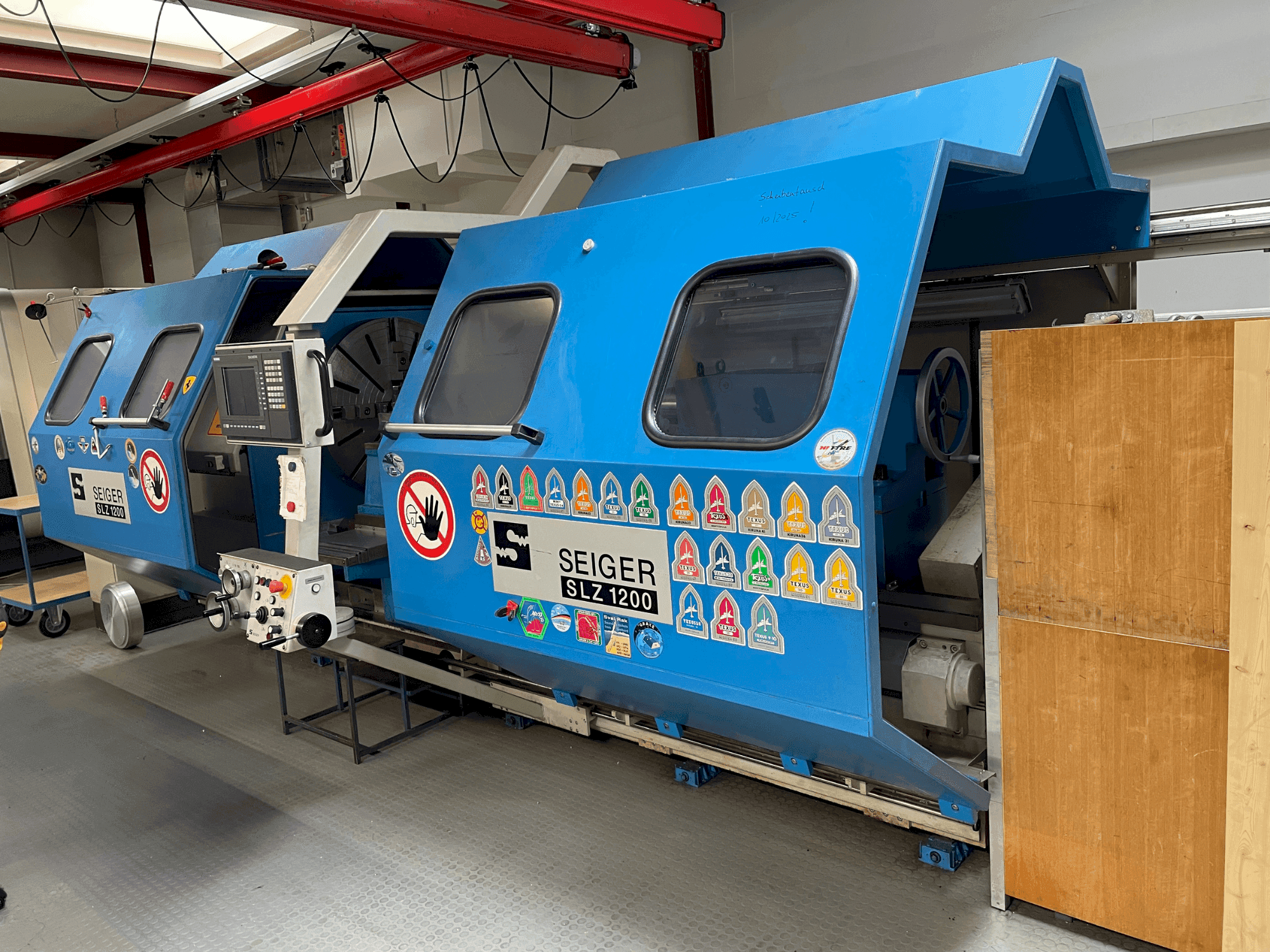 Prikaz stroja SEIGER SLZ1200 sprijeda