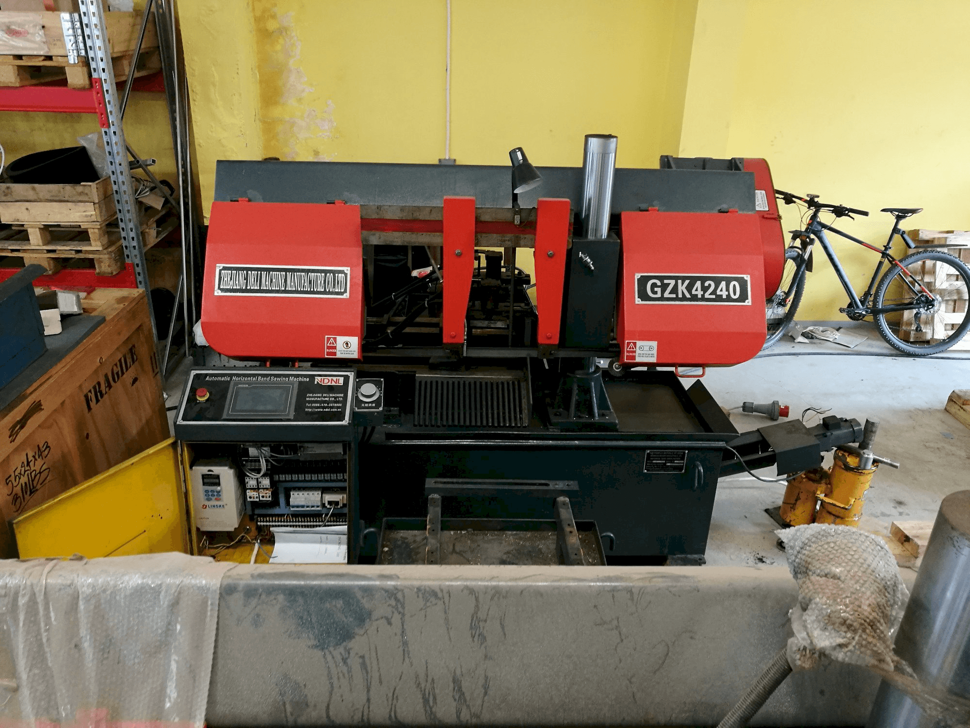 Prikaz stroja NDNL GZK4240 sprijeda