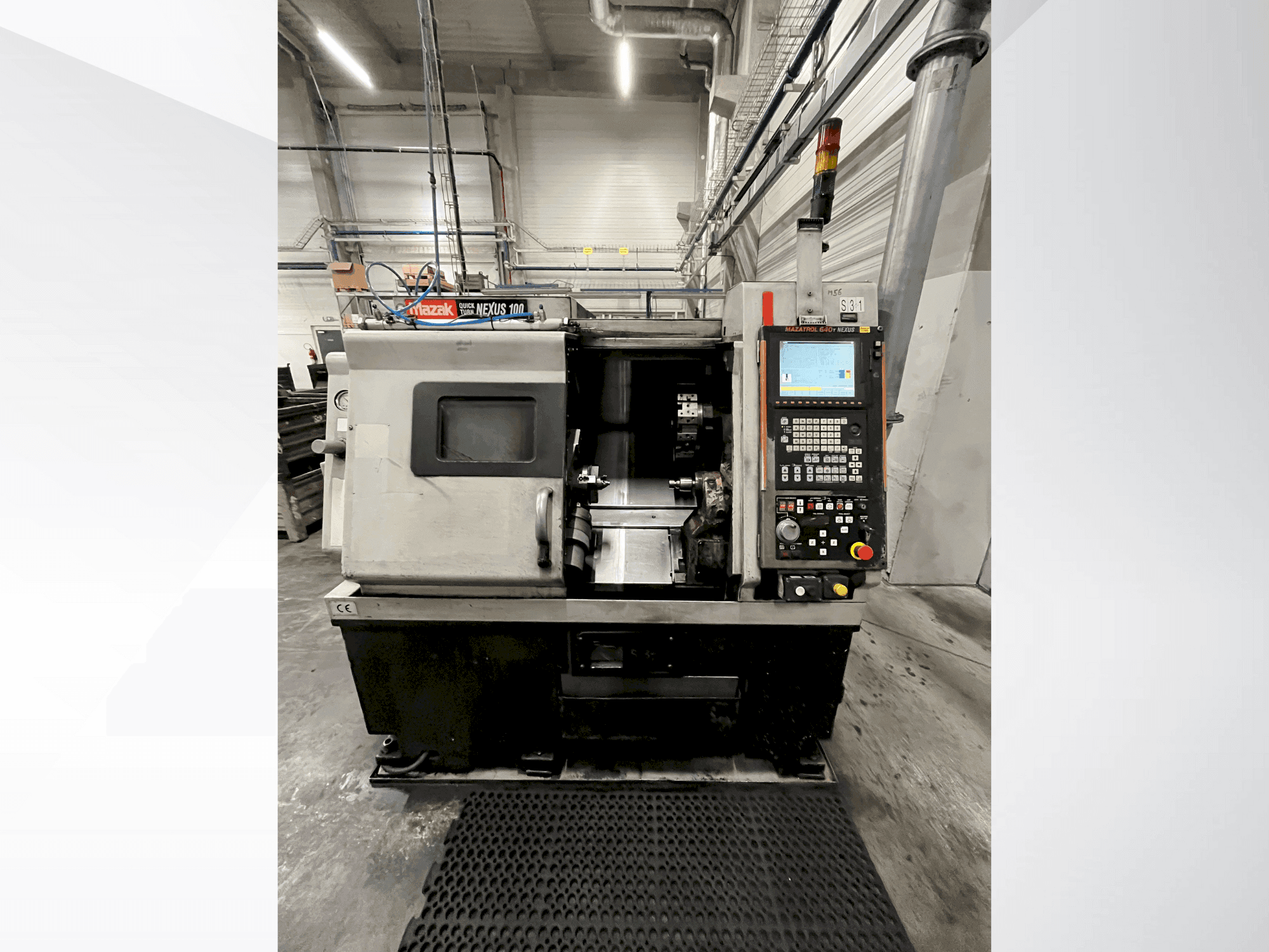 Prikaz stroja Mazak Quick Turn Nexus 100 sprijeda