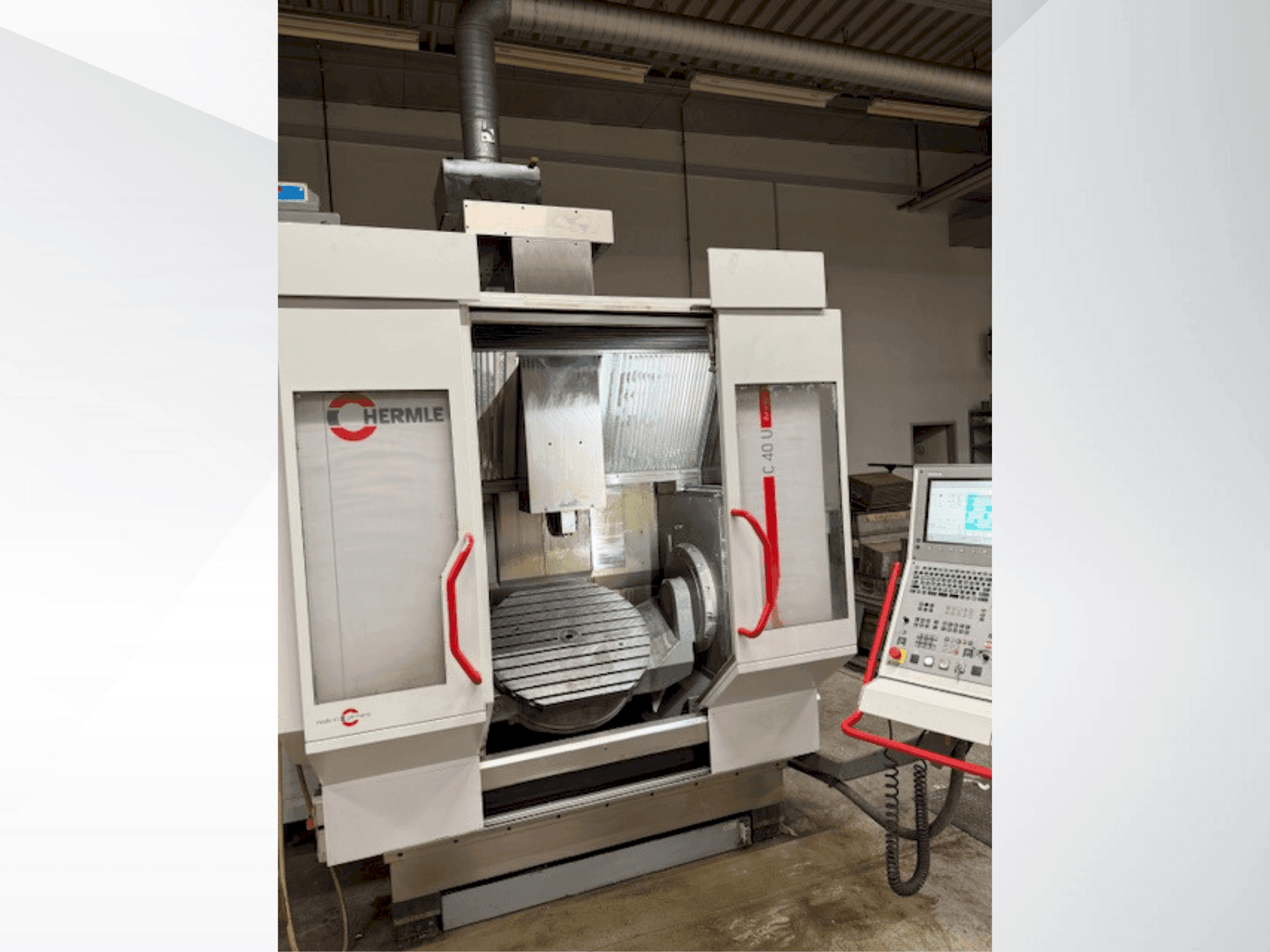 Prikaz stroja HERMLE C40 Dynamic sprijeda