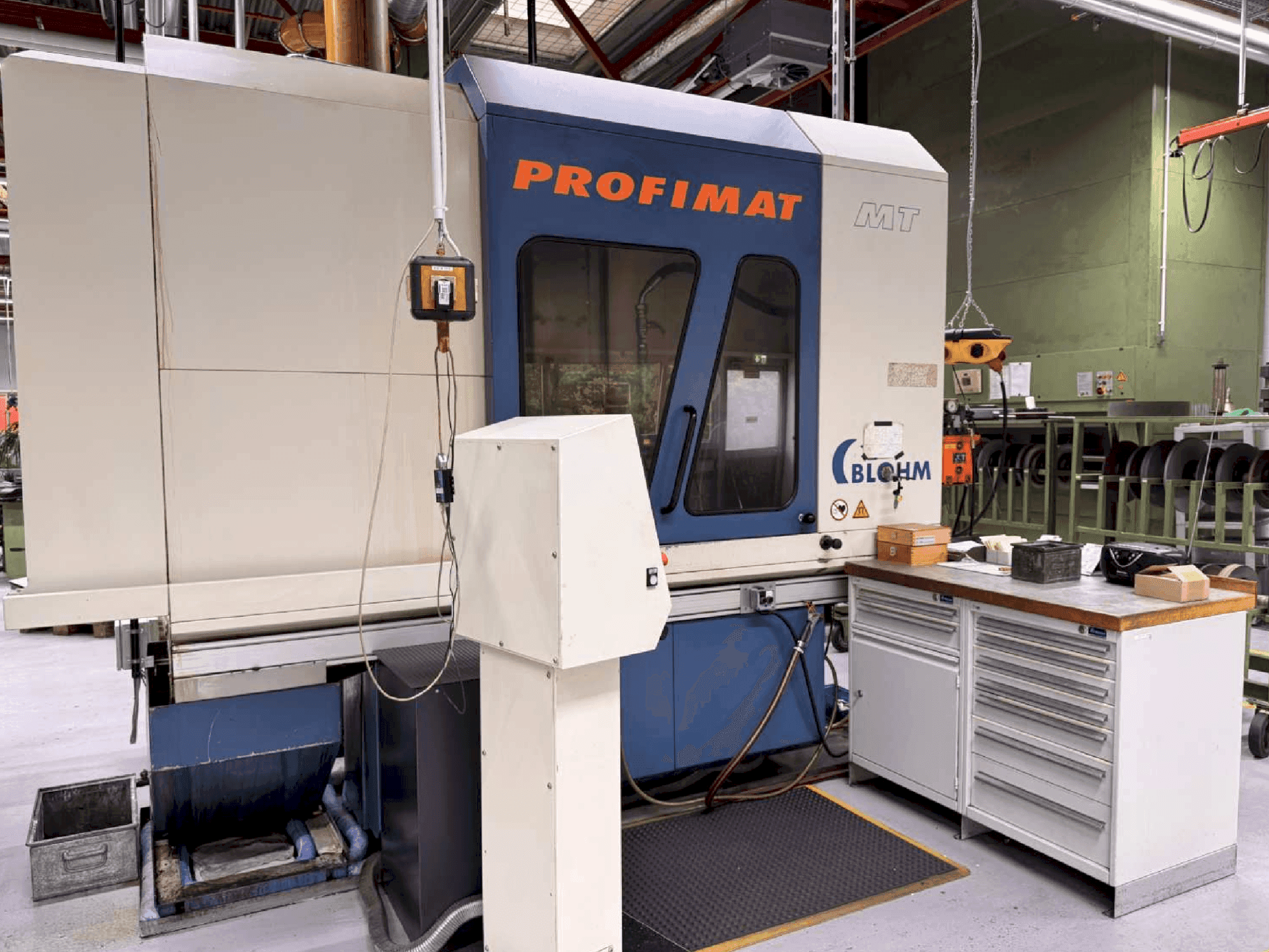 Prikaz stroja BLOHM Profimat MT 408 sprijeda