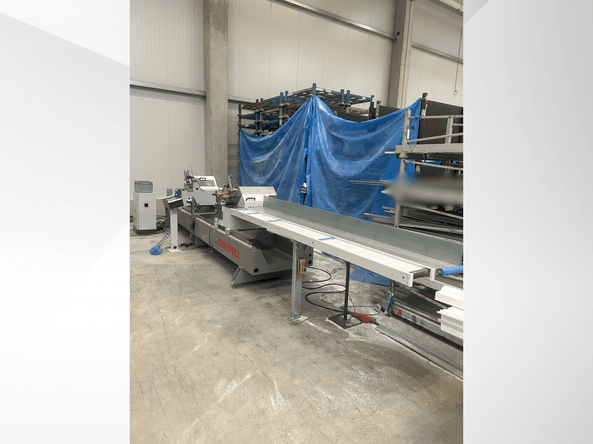 Prikaz stroja RAPID DGL 200-E sprijeda