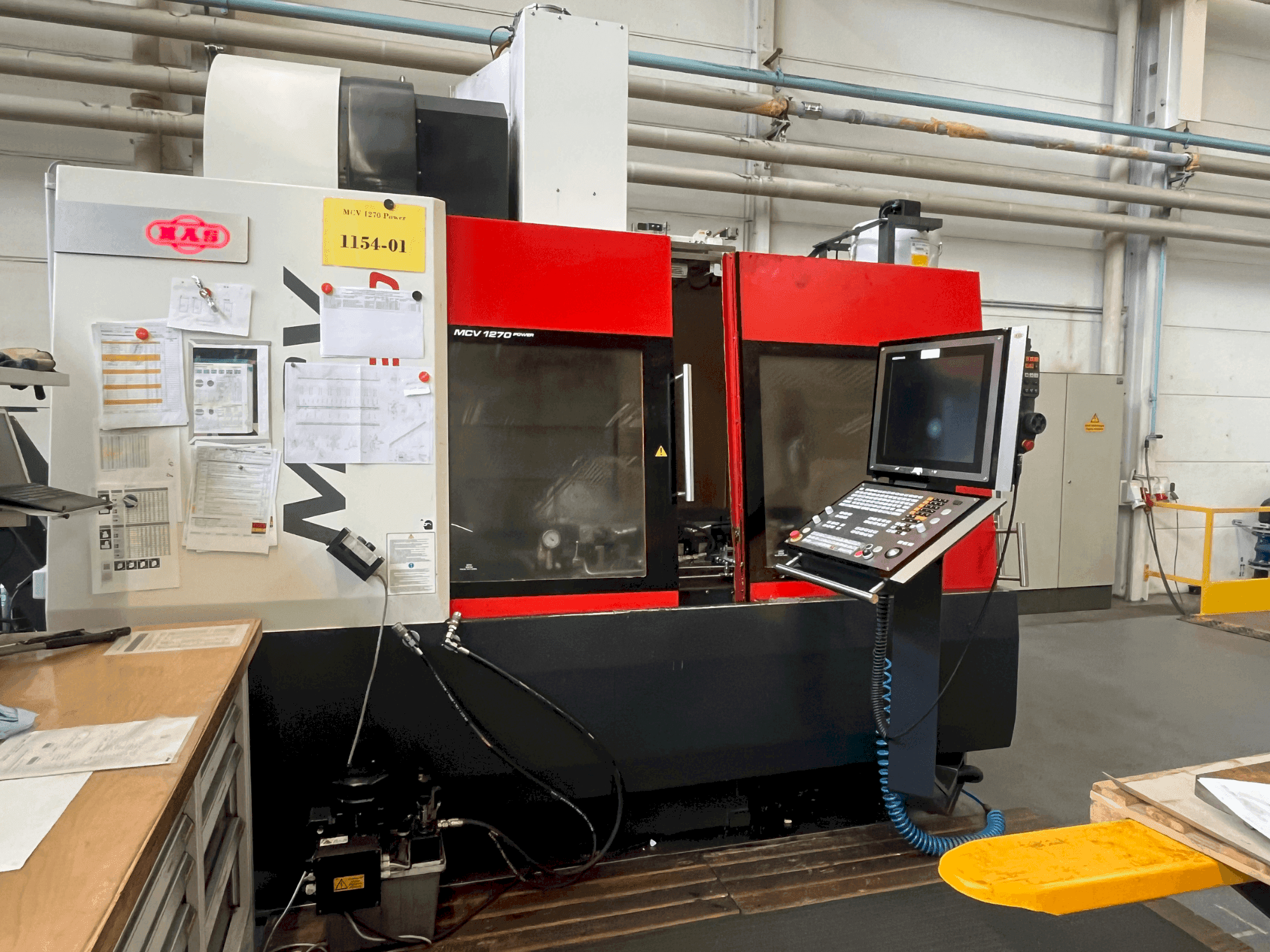 Prikaz stroja MAS MCV 1270 Power sprijeda