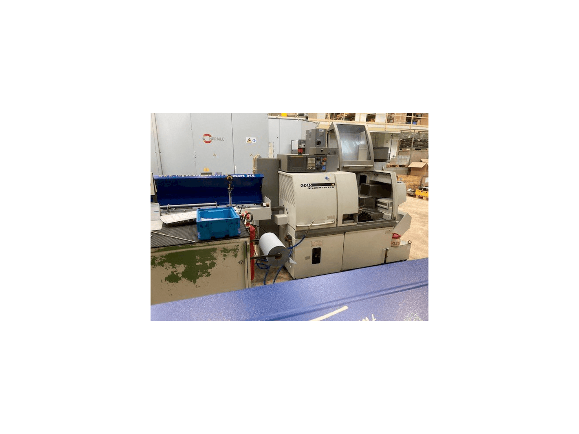 Prikaz stroja Gildemeister GD 16 sprijeda