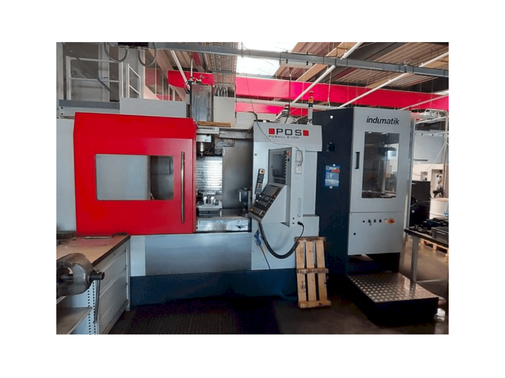 Prikaz stroja POSmill POS E1100 sprijeda