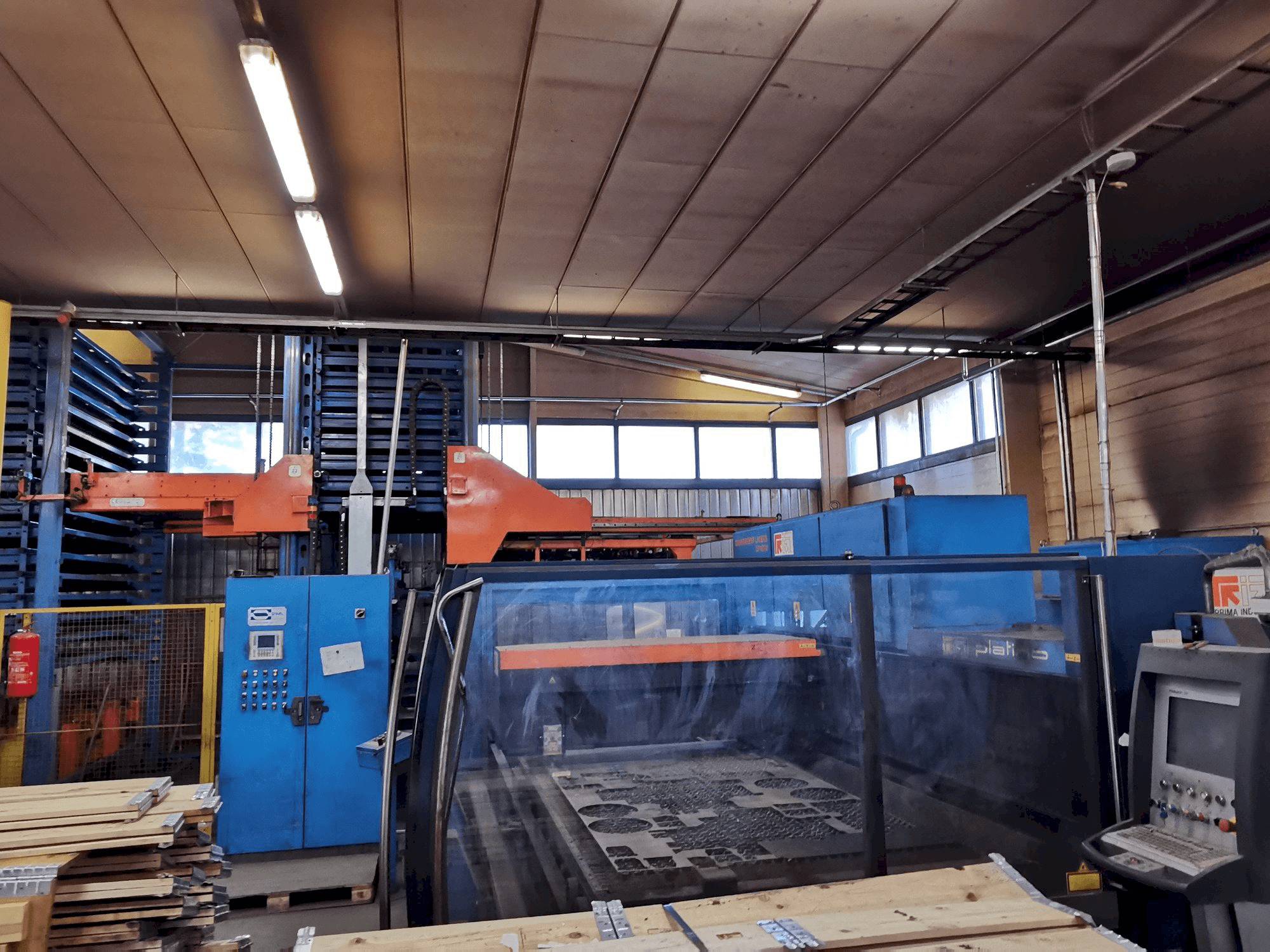 Prikaz stroja Prima Industrie Platino 1530 sprijeda