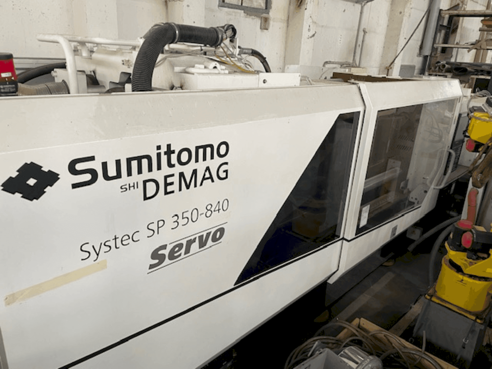 Prikaz stroja SUMITOMO SHI DEMAG Systec SP 350/720-840 sprijeda