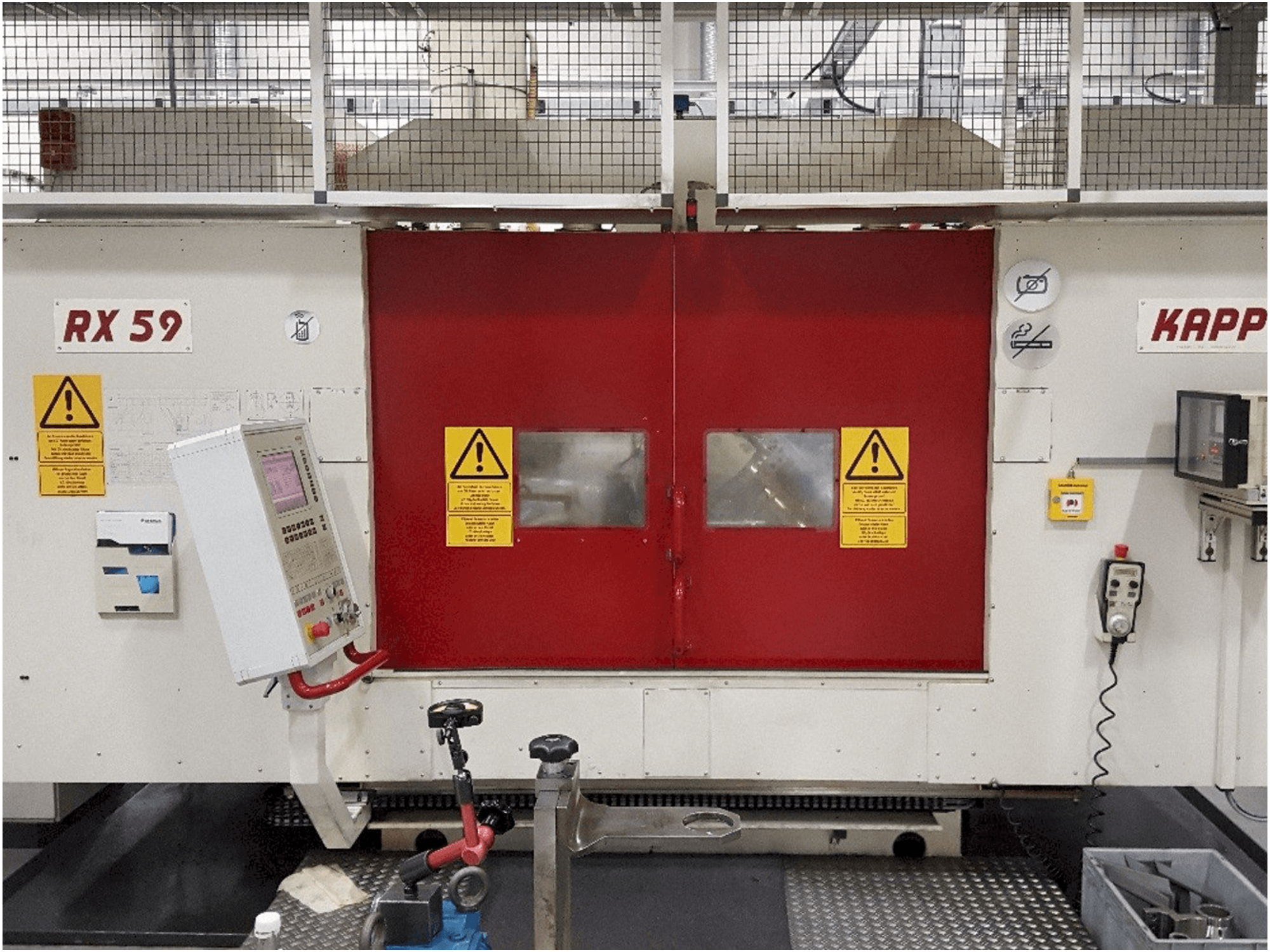 Prikaz stroja Kapp RX59 sprijeda
