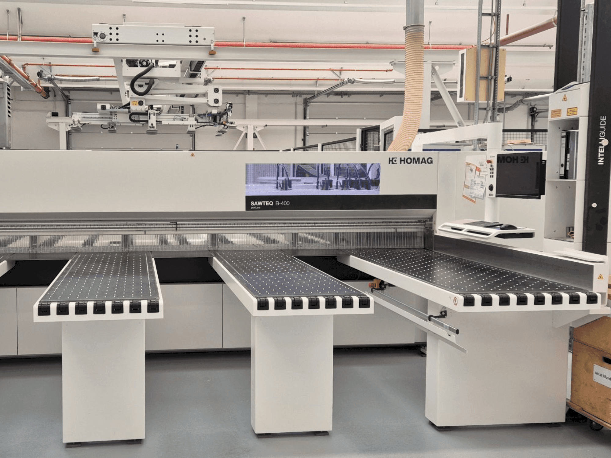 Prikaz stroja HOLZMA HPP 400 sprijeda