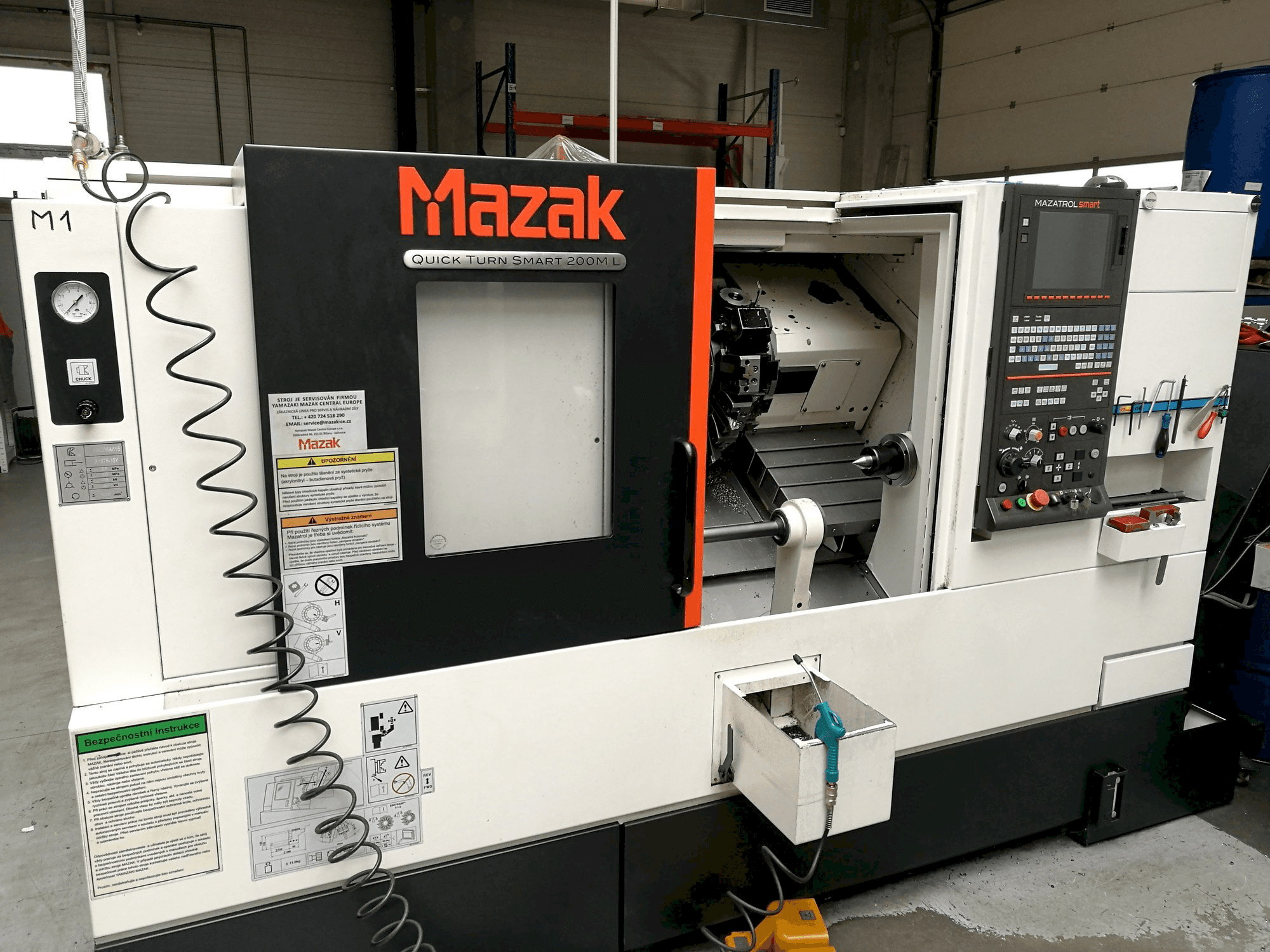 Prikaz stroja Mazak Quick Turn Smart 200 ML sprijeda