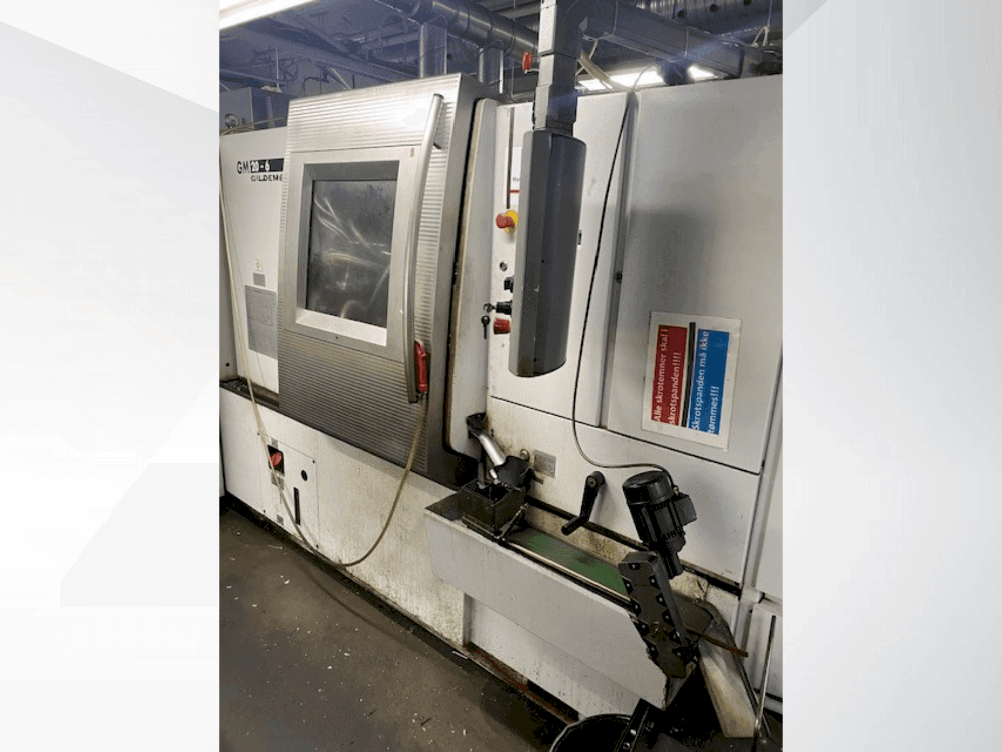 Prikaz stroja Gildemeister GM 20-6 sprijeda