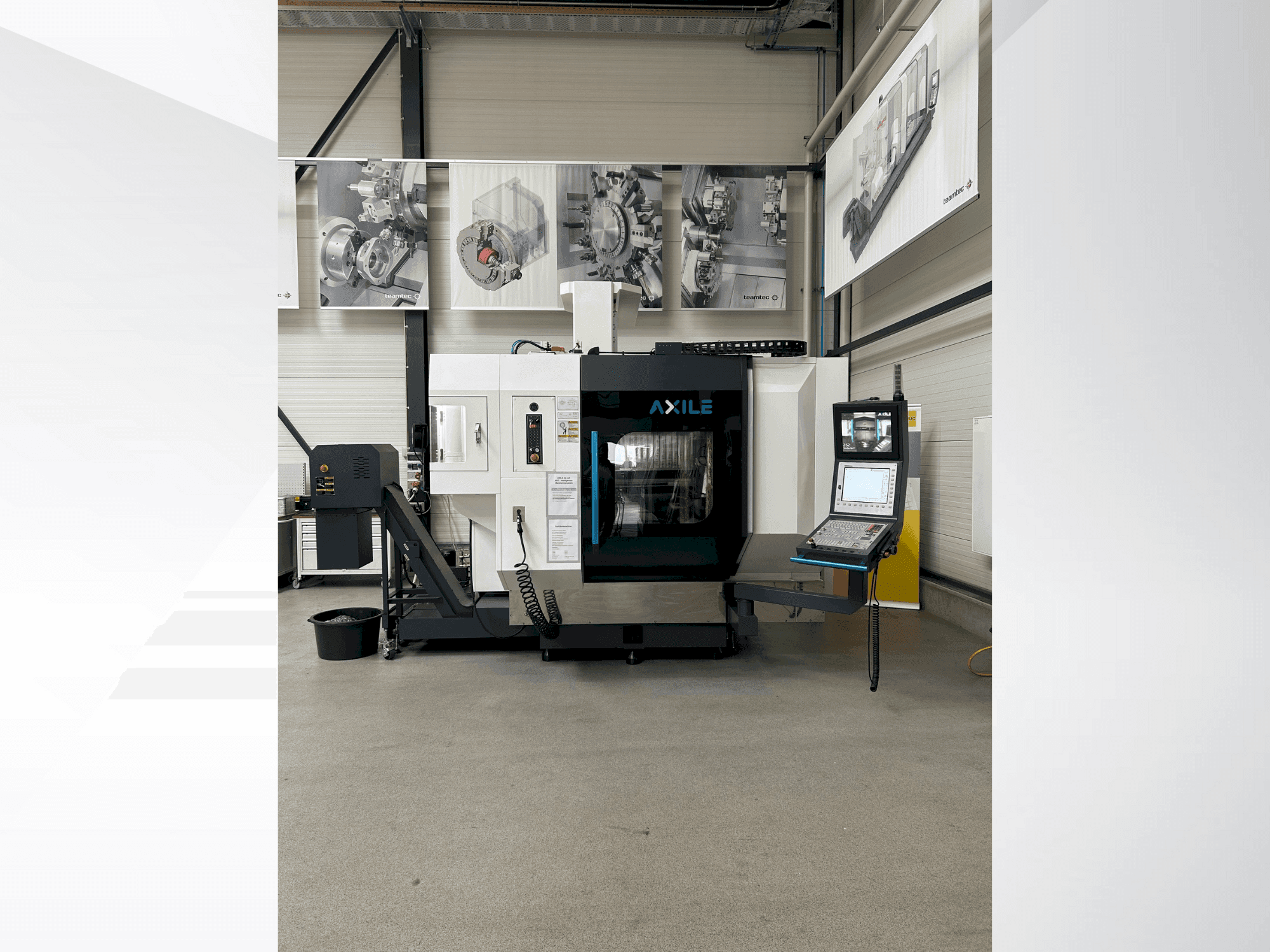 Prikaz stroja AXILE G6i sprijeda