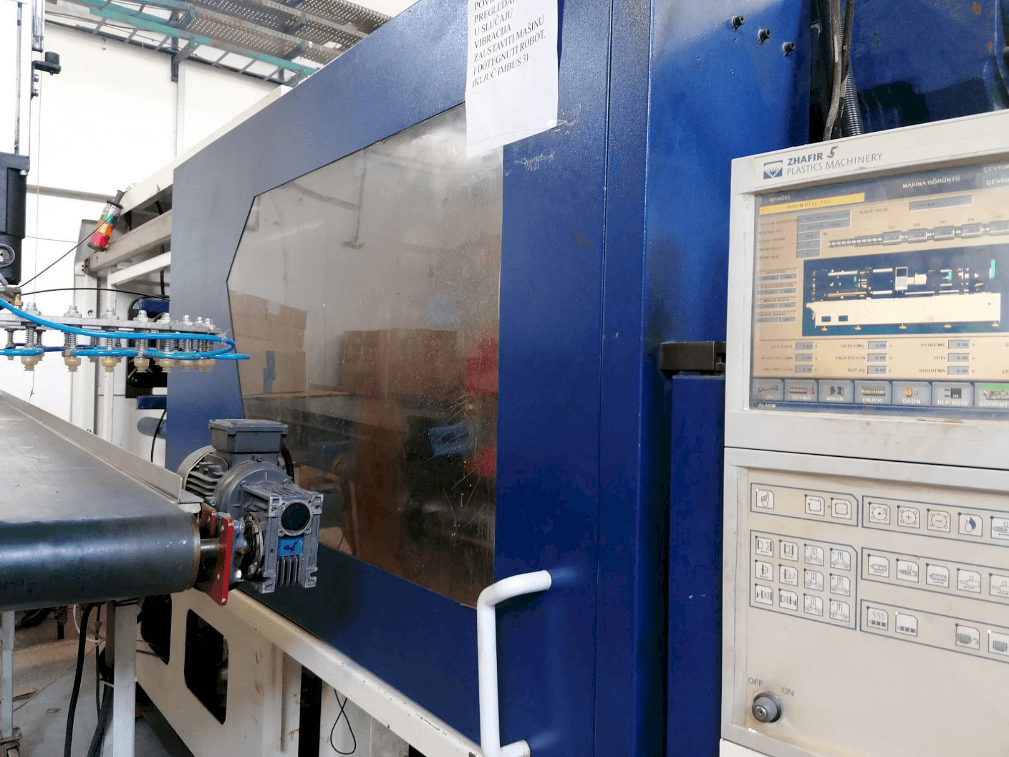 Prikaz stroja HAITIAN Zhafir 410 sprijeda