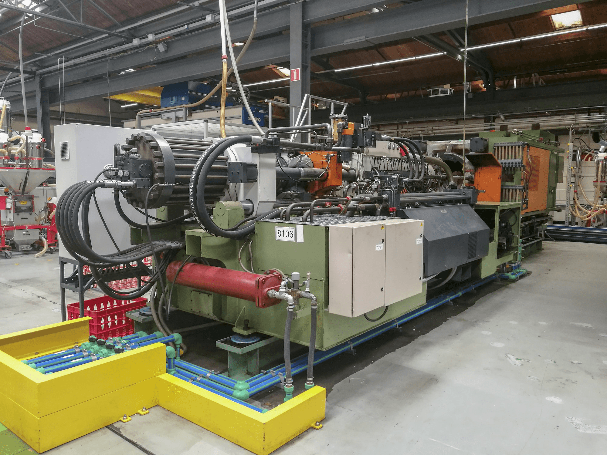 Prikaz stroja Windsor HIS 800 D slijeva