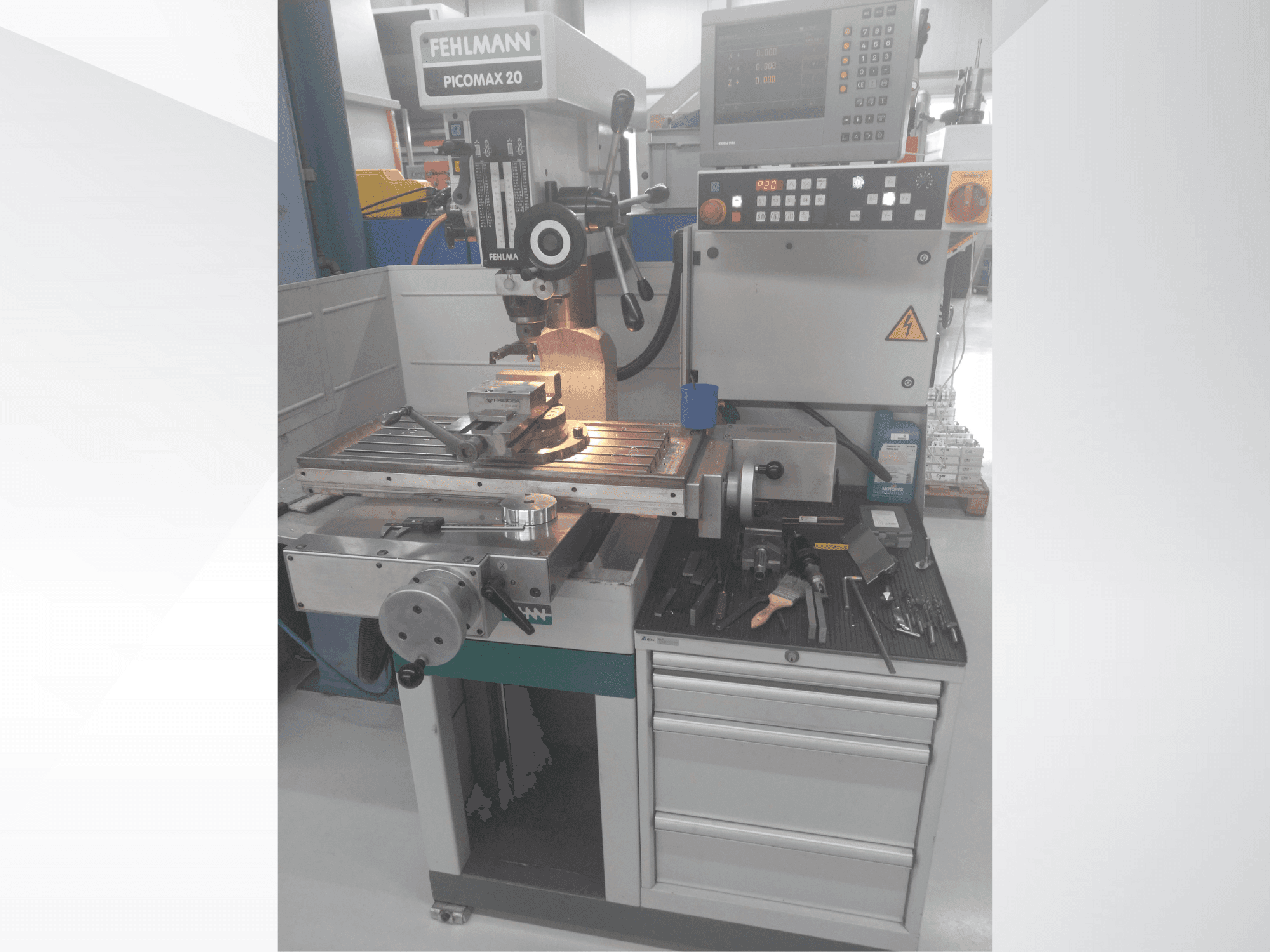 Prikaz stroja FEHLMANN PICOMAX 20 sprijeda