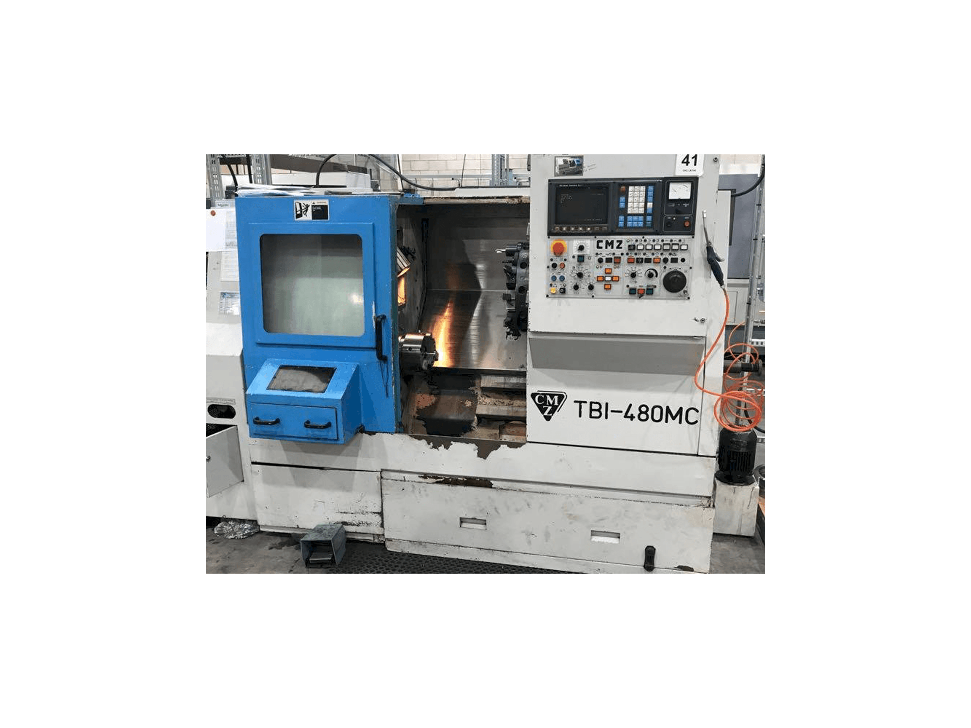 Prikaz stroja CMZ TBI-480 sprijeda