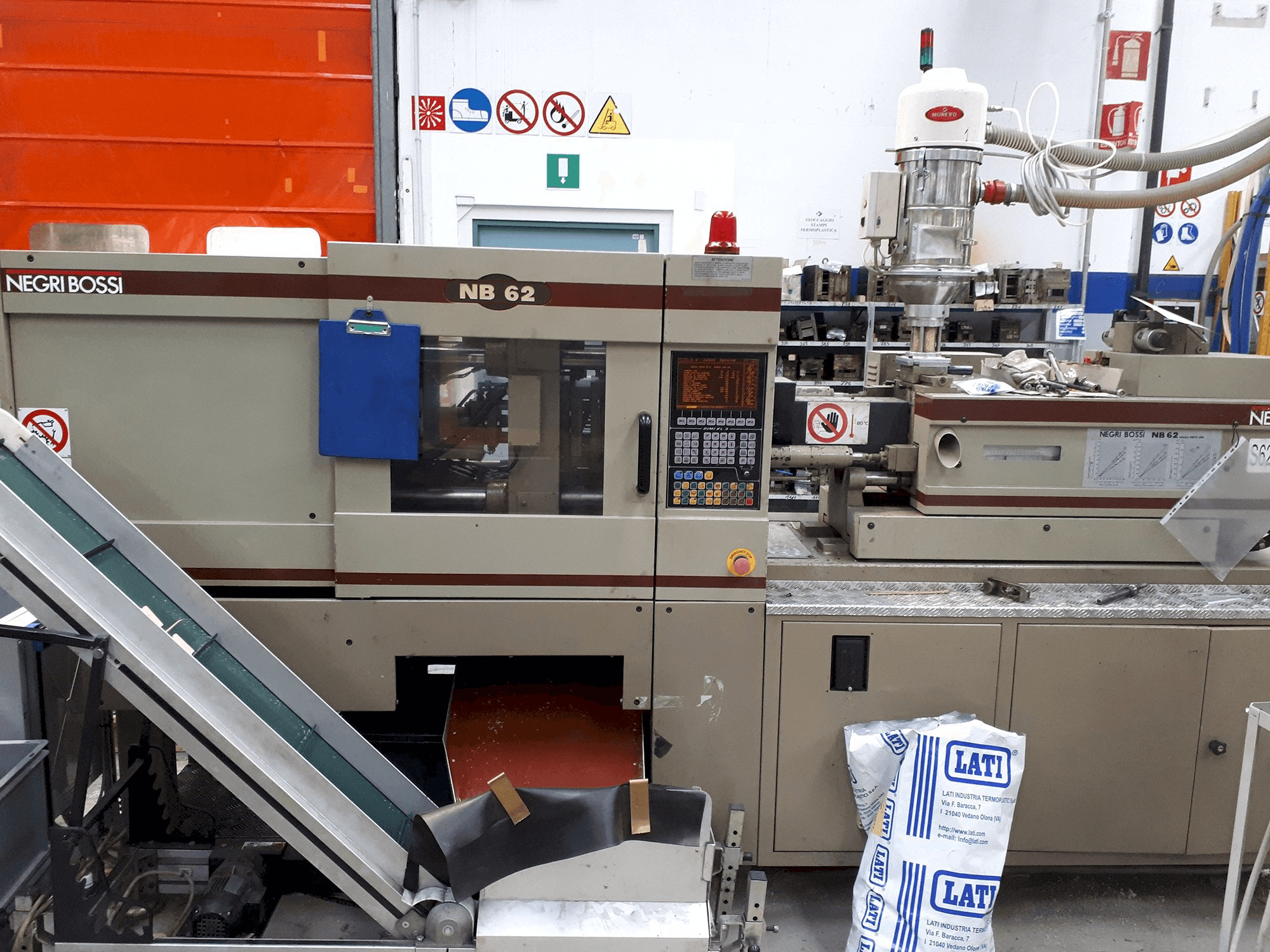 Prikaz stroja Negri Bossi NB 62 sprijeda