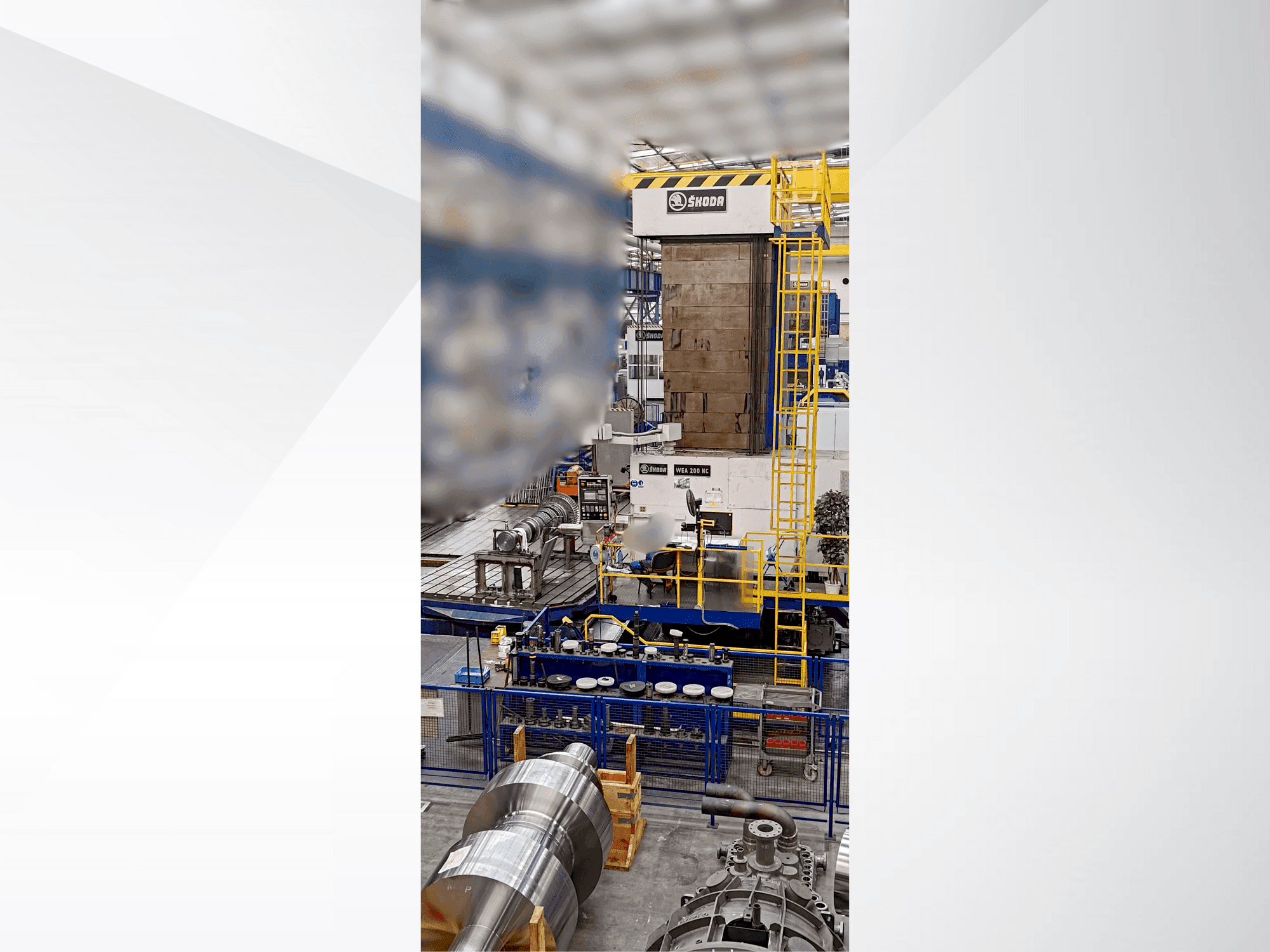 Prikaz stroja SKODA WEA 200 CNC sprijeda