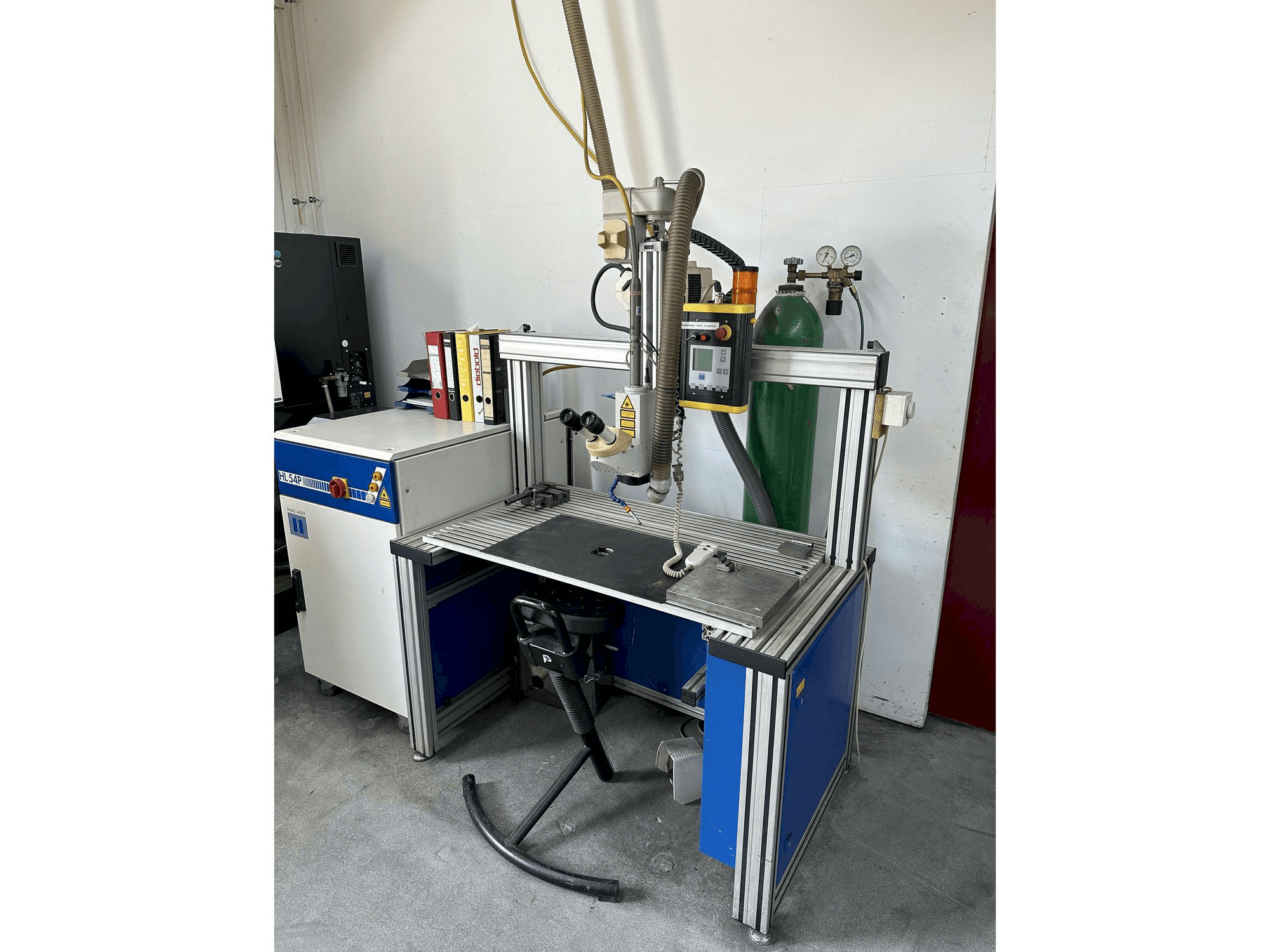 Prikaz stroja Haas-Laser HL 54P sprijeda