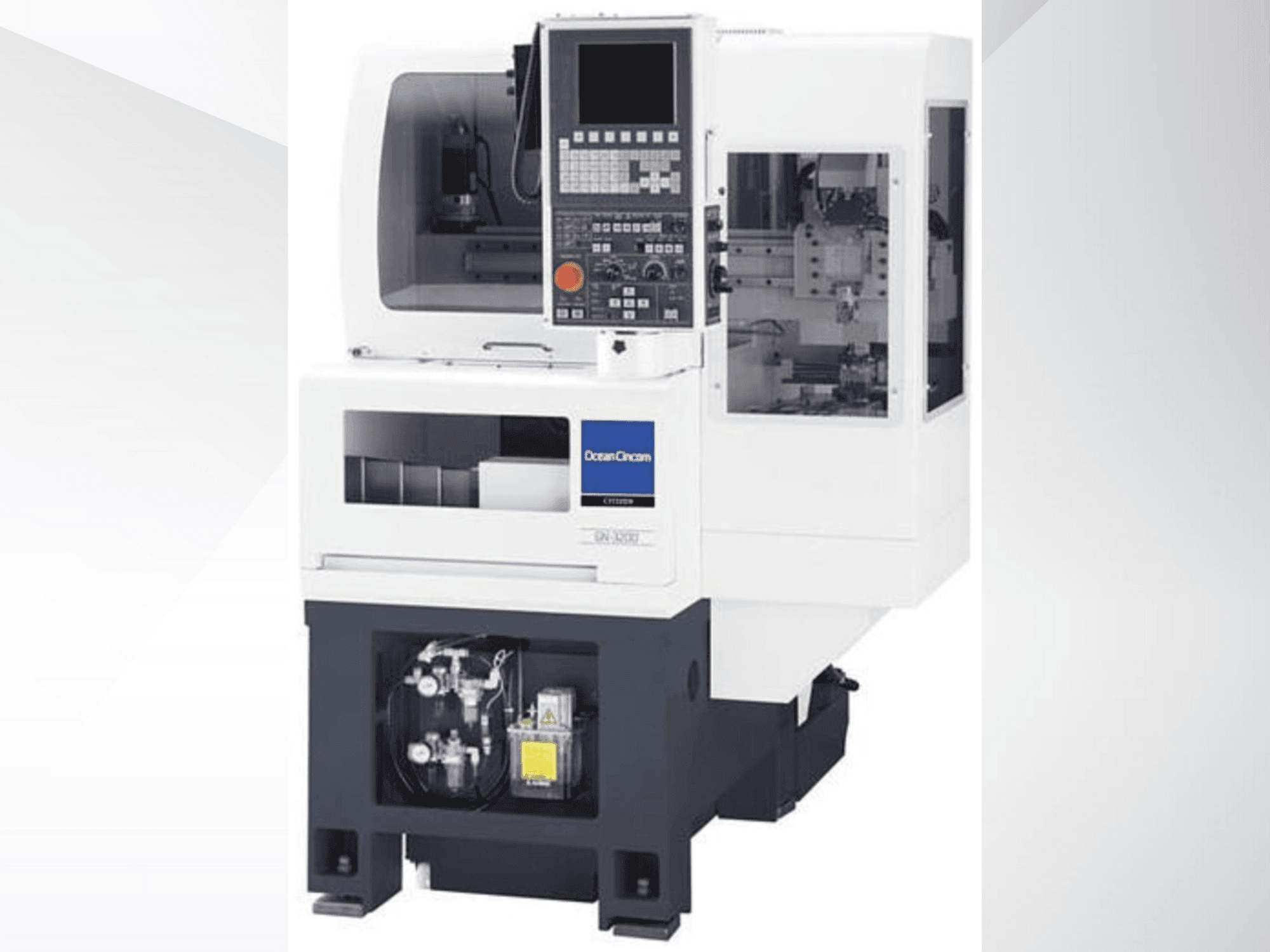Prikaz stroja Miyano GN3200-2F2 sprijeda