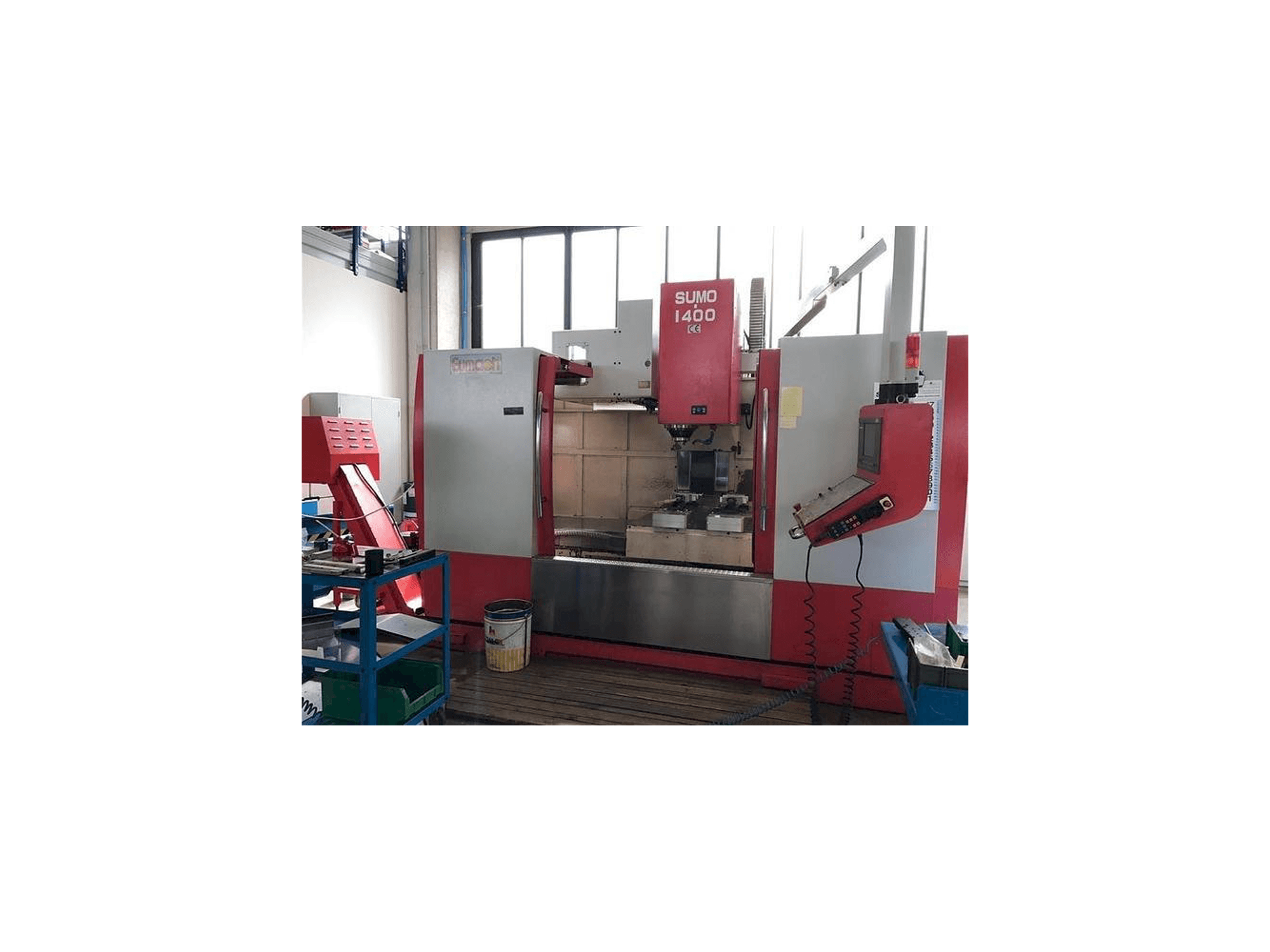 Prikaz stroja Eumach SUMO 1400 sprijeda