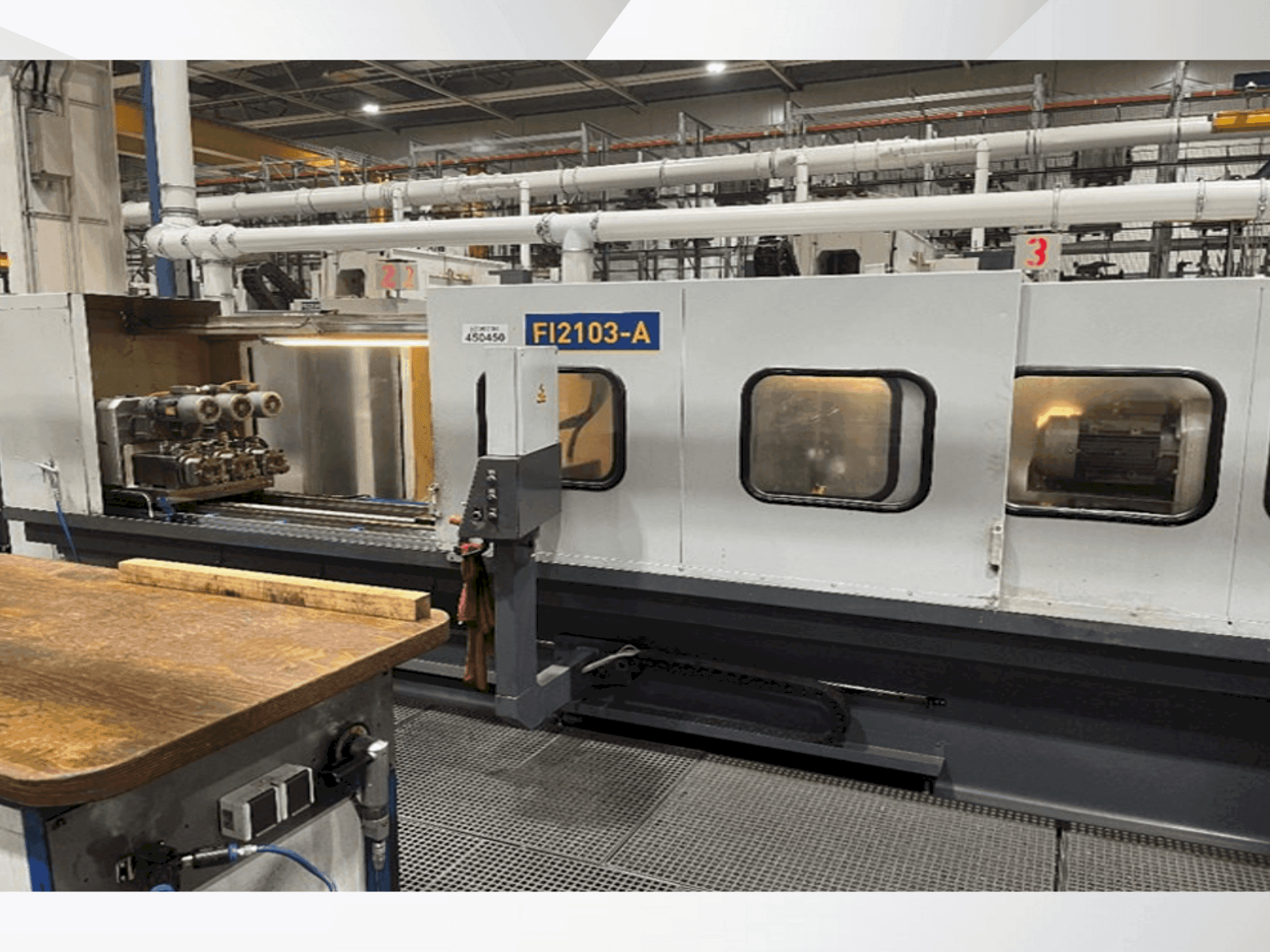 Prikaz stroja SFT TBM 3-1500 sprijeda