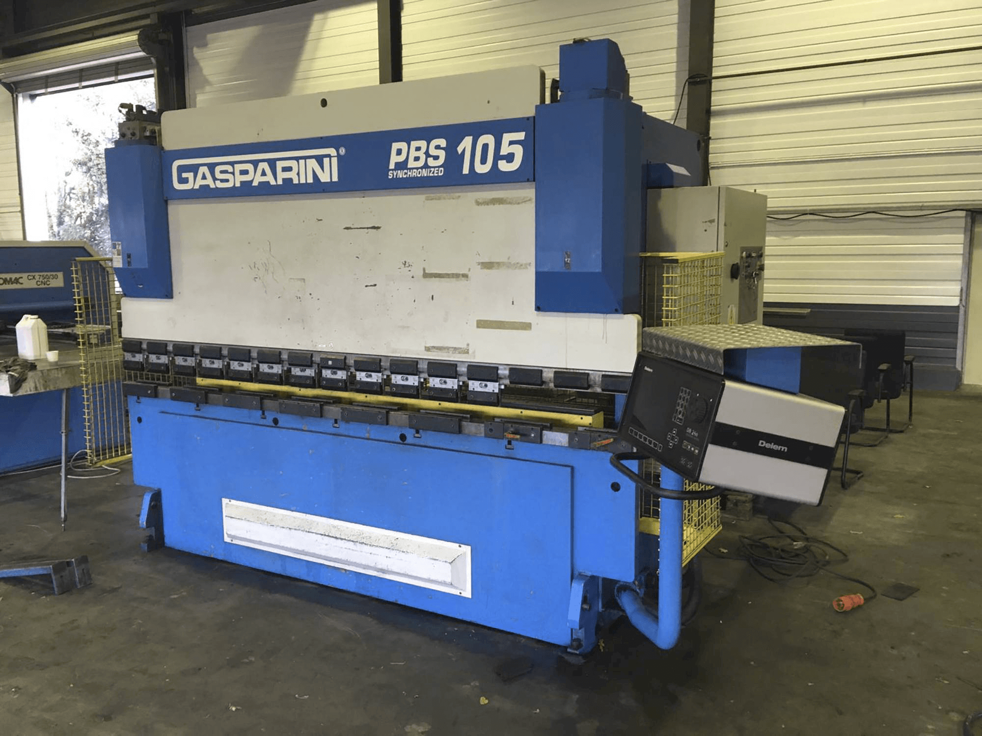 Prikaz stroja GASPARINI PBS 105 3000 sprijeda