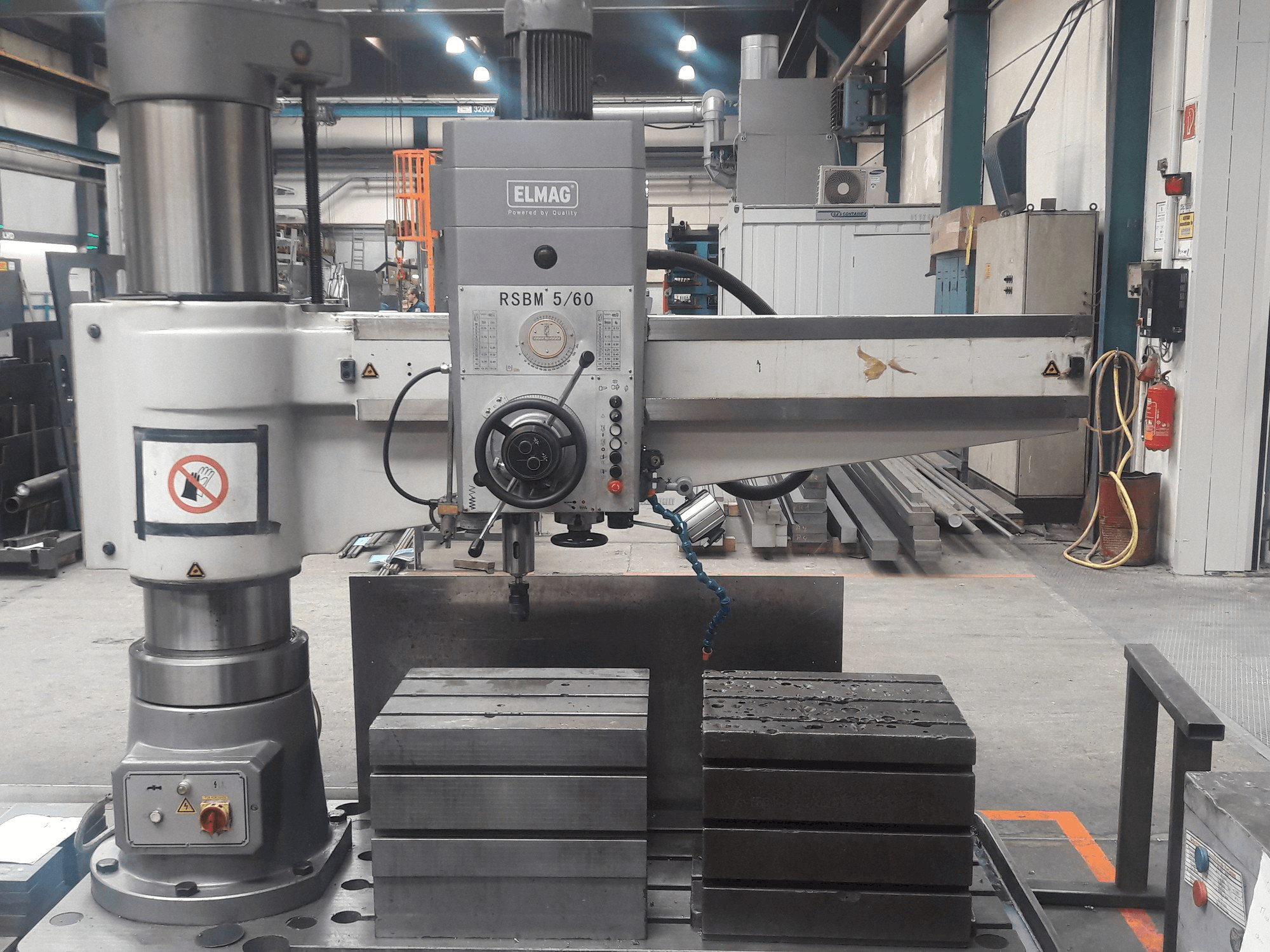 Prikaz stroja ELMAG RSBM 5/60 sprijeda