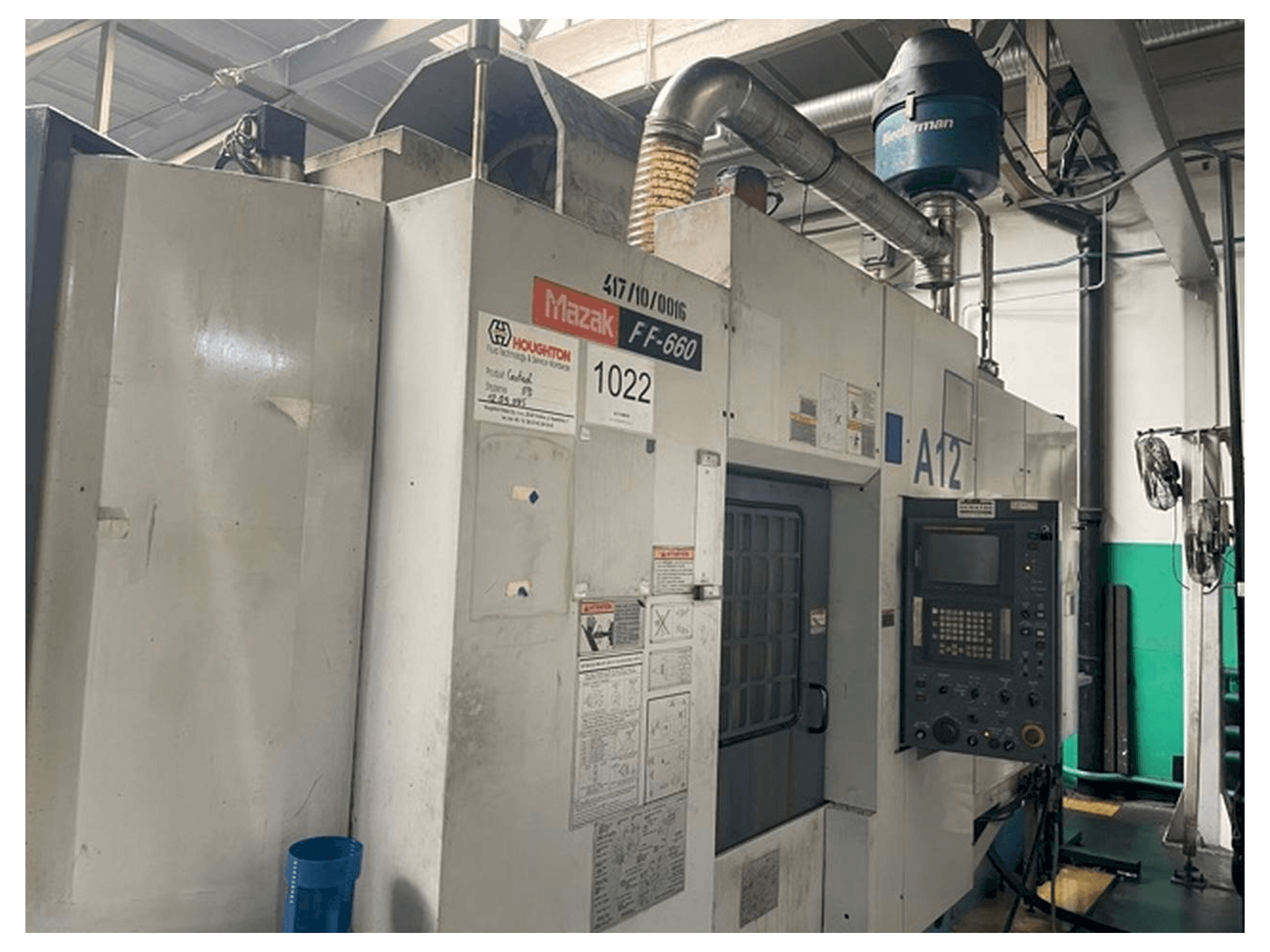 Prikaz stroja Mazak FF-660 sprijeda