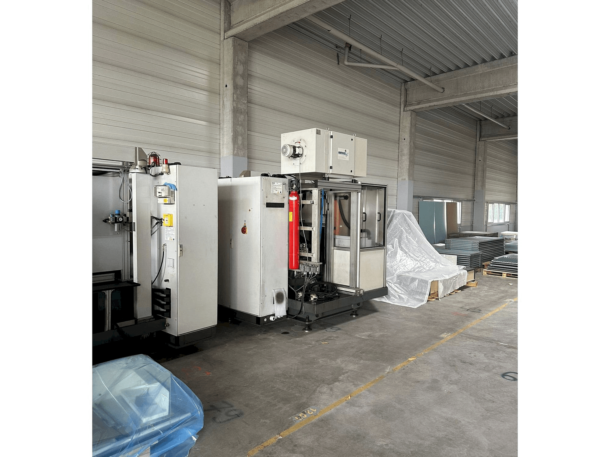 Prikaz stroja Geiger CNC sprijeda