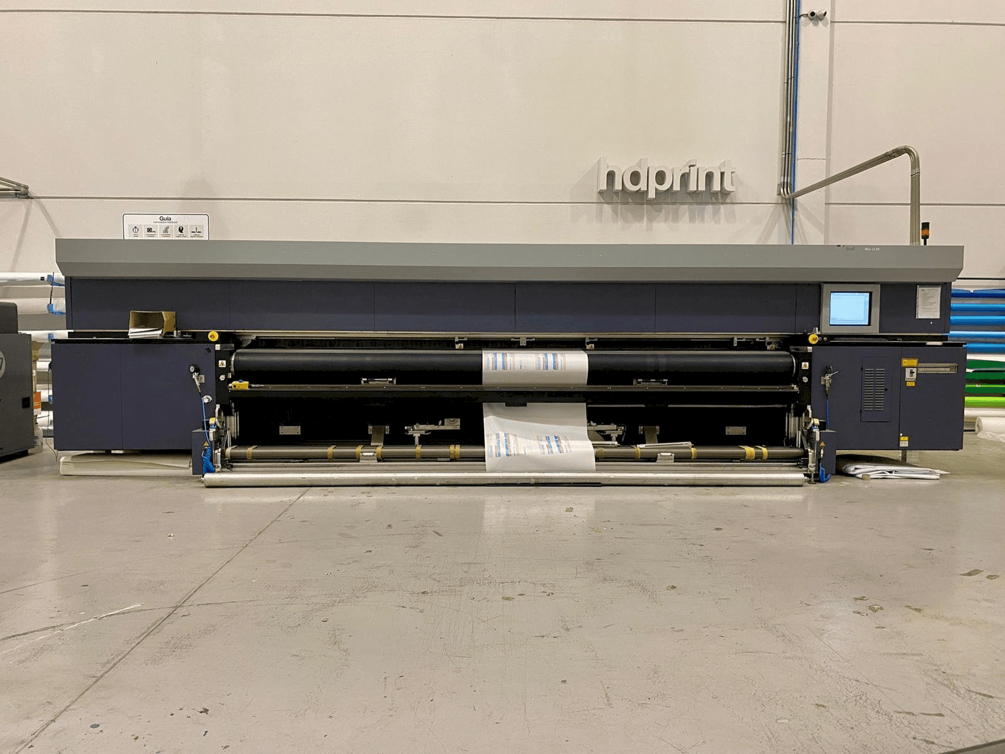 Prikaz stroja Durst Rho 512R sprijeda